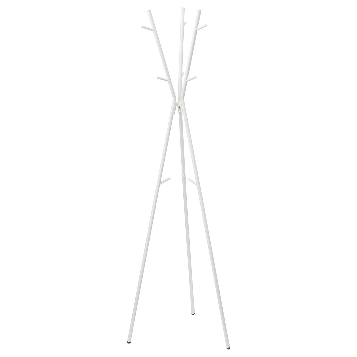 IKEA EKRAR wieszak stojący, biały, 169 cm