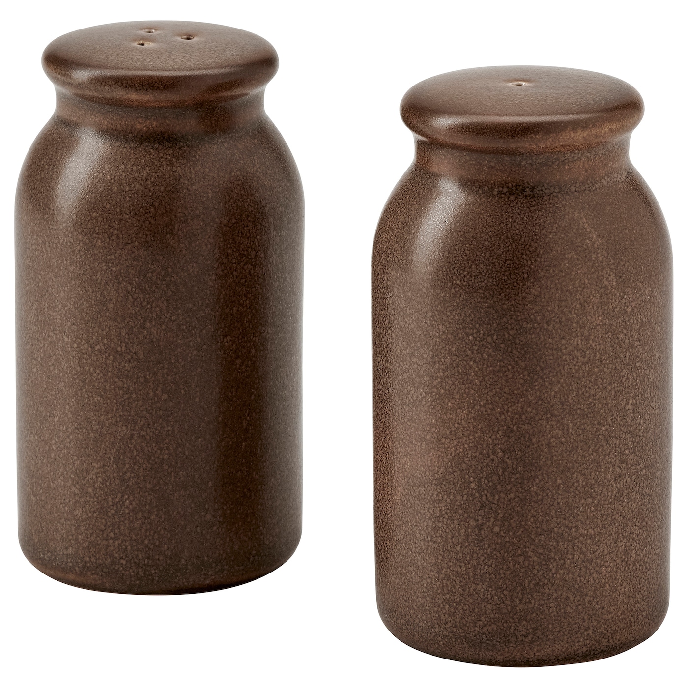 IKEA BRUGDHAJ solniczka i pieprzniczka, 2 szt, brązowy, 9 cm