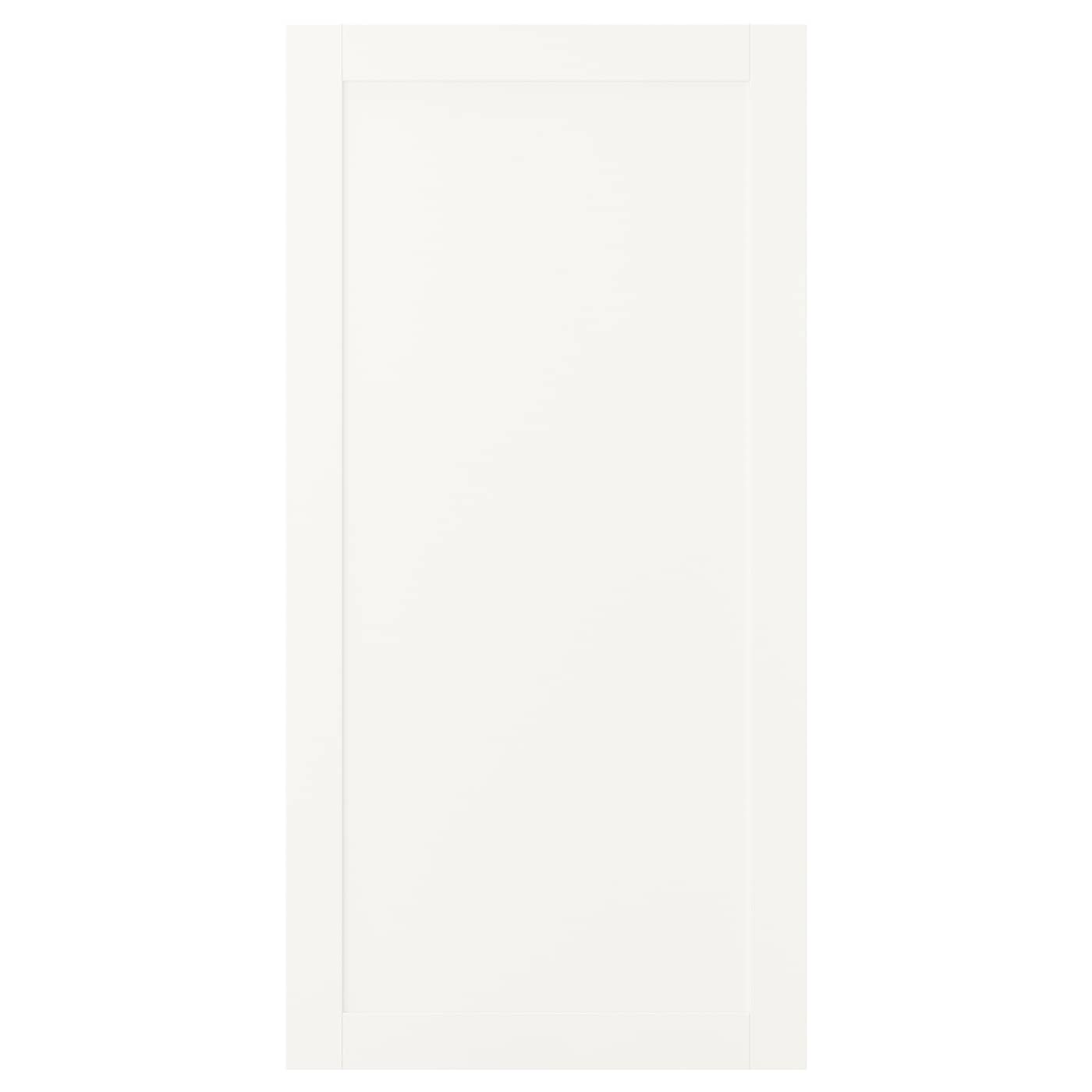IKEA SANNIDAL drzwi, biały, 60x120 cm