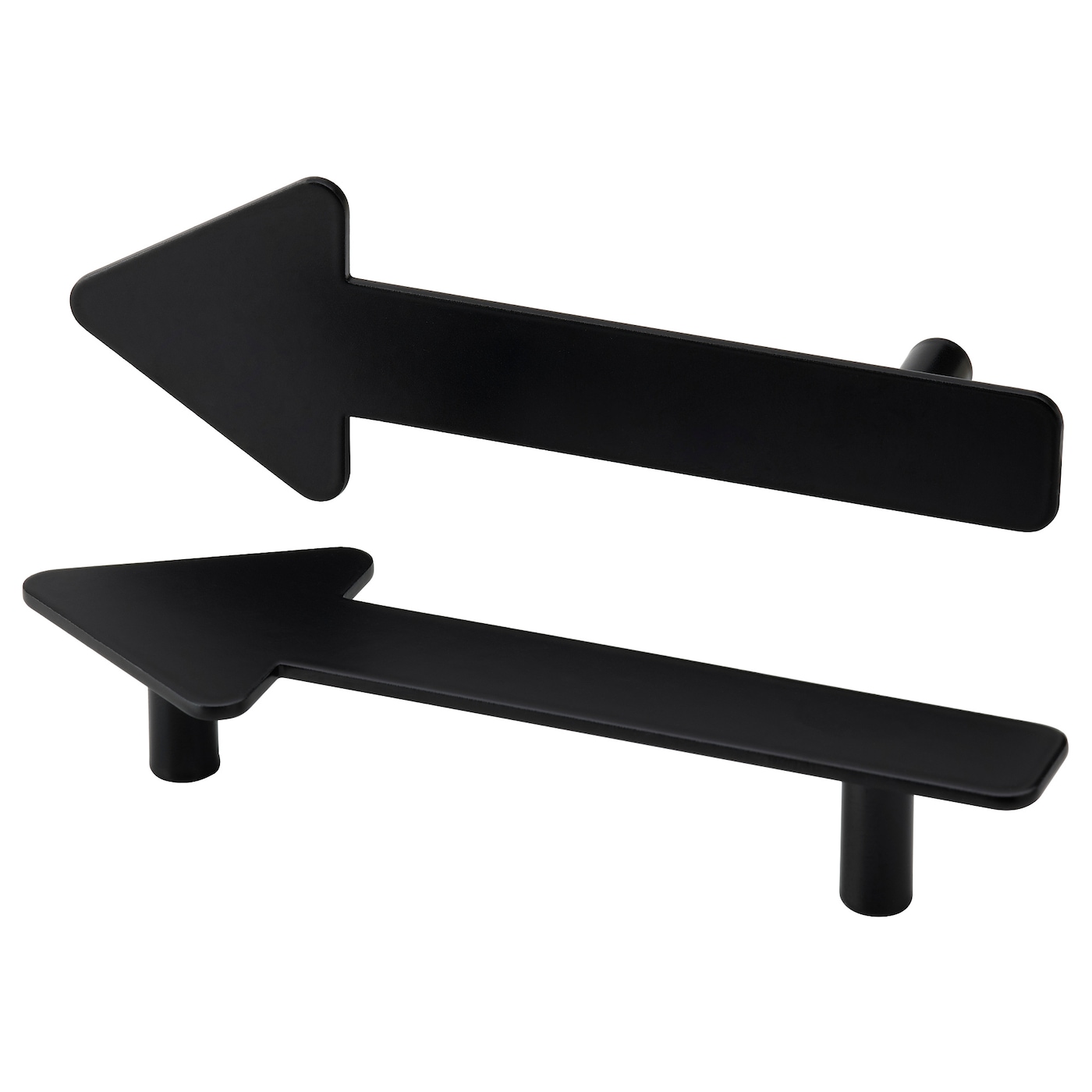 IKEA JÄRNSPARV uchwyt, czarny/strzała, 141 mm