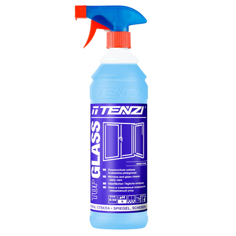 Top Glass GT 1L płyn do szyb luster szkła TENZI HIT
