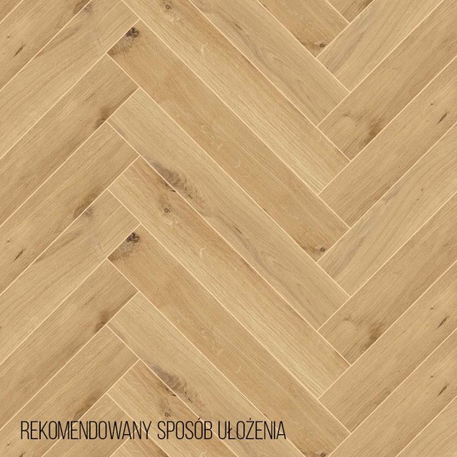 Gres szkliwiony CHEVRON INFINITY WOOD beige mat 9,5x59,2 gat. I