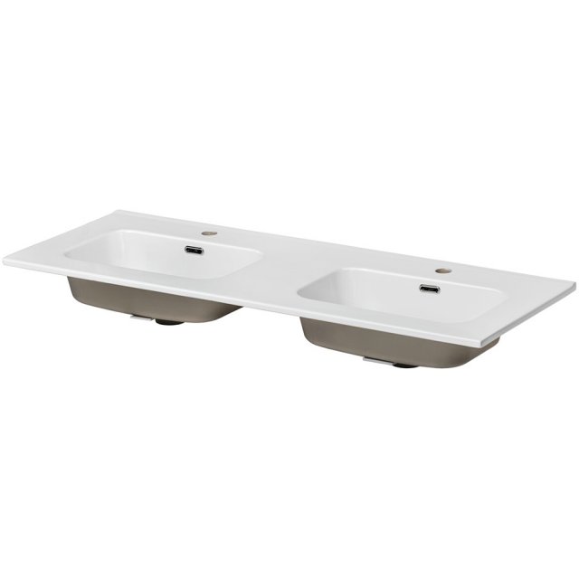COMAD Umywalka podwójna meblowa GO 120 cm 120D-8095
