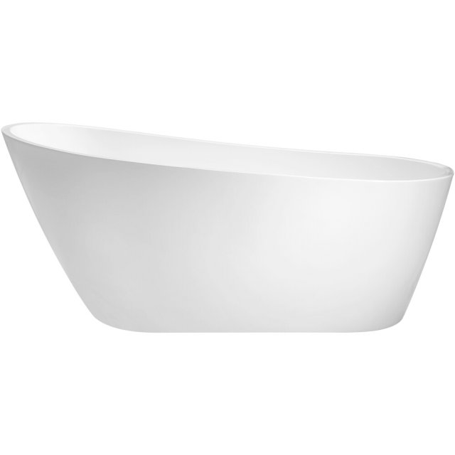 BESCO Wanna wolnostojąca MELODY 150x80 cm syfon z przelewem chrom #WA