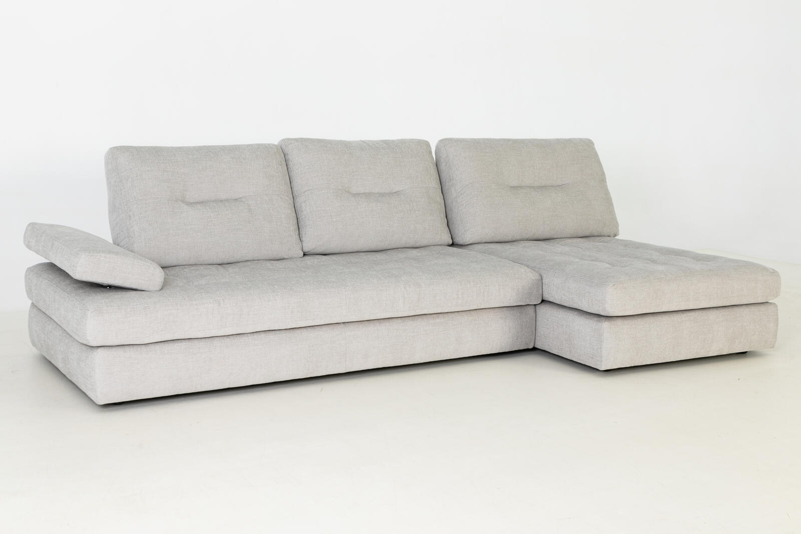 Zestaw narożny Palazzo kremowy - Sofa narożna Palazzo kremowy prawy narożnik