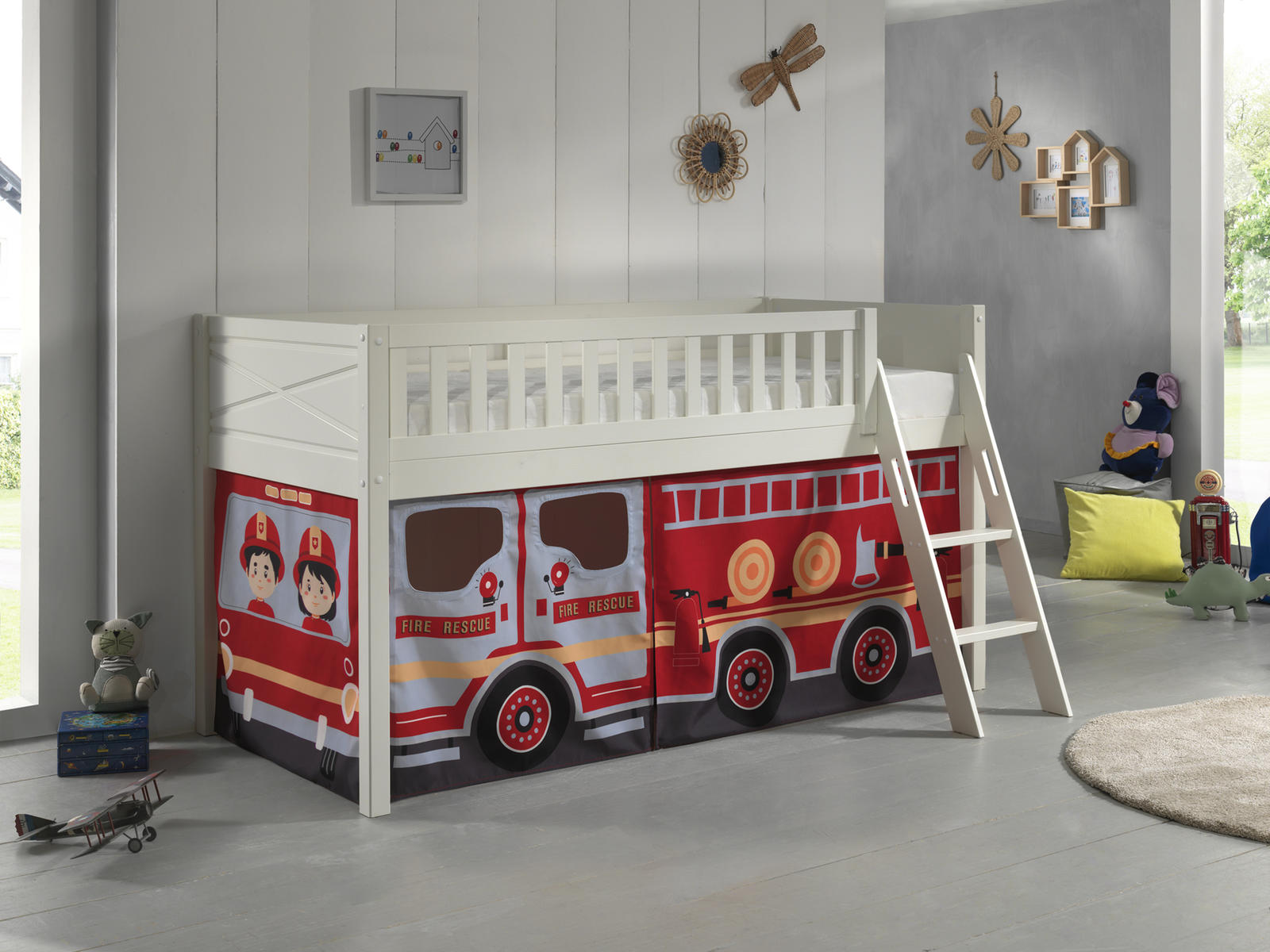 Łóżko dziecięce Scotti Fire basic