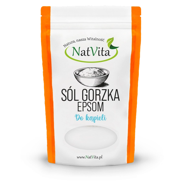 Siarczan magnezu siedmiowodny (sól epsom do kąpieli) 1kg