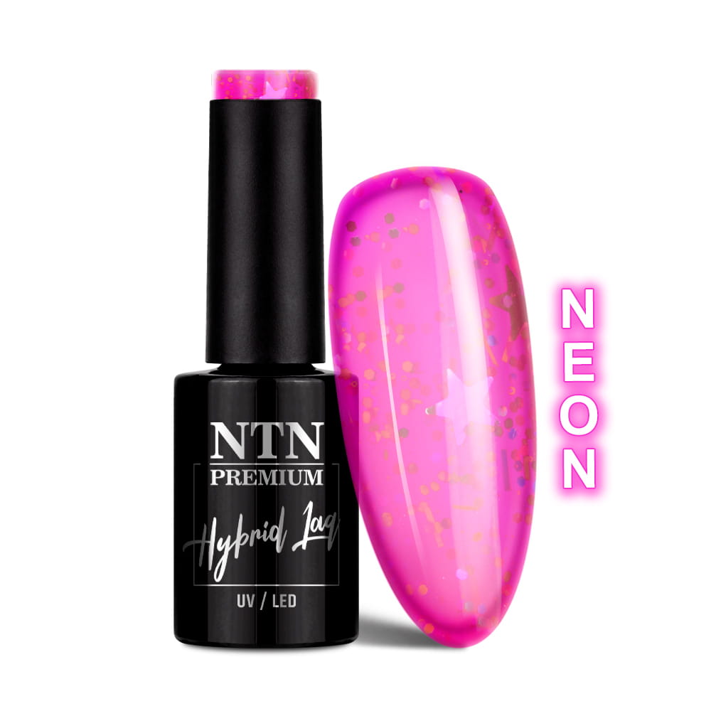 Lakier hybrydowy Ntn Premium Impression Neon 5 g Nr 255