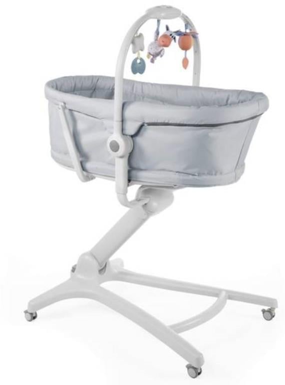 Chicco, Baby Hug Leżaczek - Krzesełko 4 w 1-Grey Relux