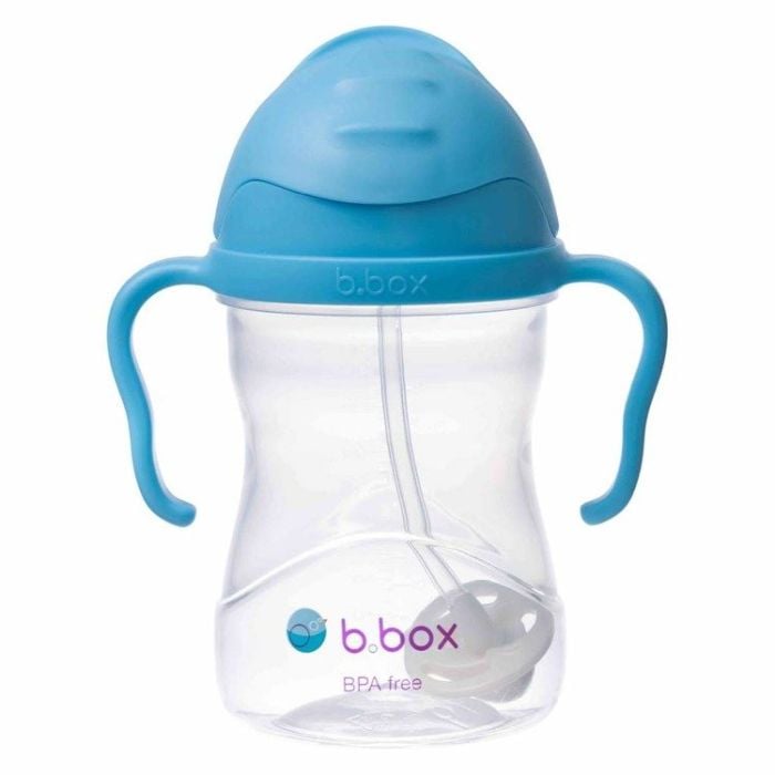 B.Box Bidon ze słomką 240 ml -Borówkowy