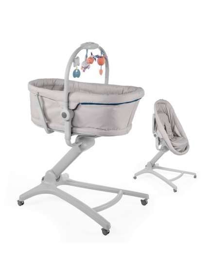 Chicco Baby Hug Leżaczek - Krzesełko 4 w 1-Glacial