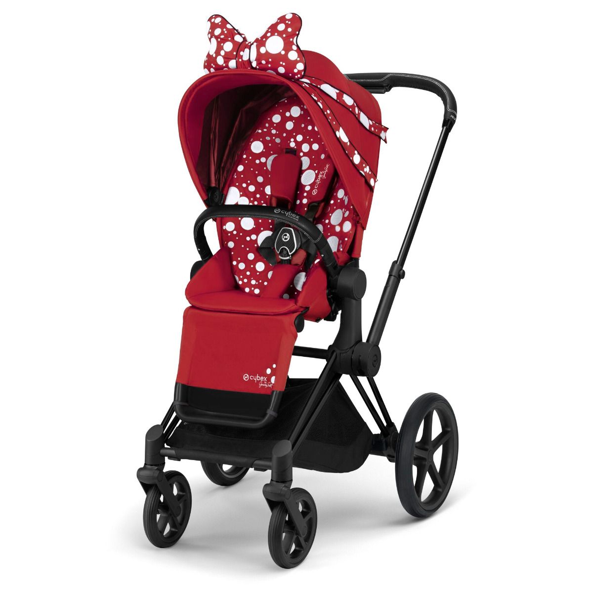 Cybex, Priam 2.0 Fashion Collection - wózek spacerowy -Cybex by Jeremy Scott Petticoat-Matt Black