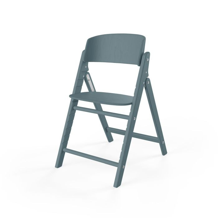Cybex Click & Fold - wysokie krzesełko składane-Stone Blue