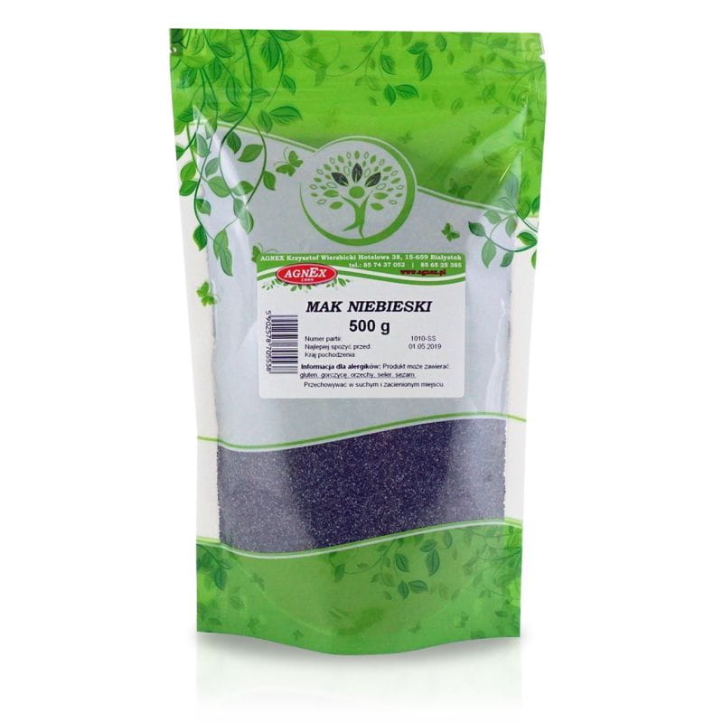 Mak niebieski 500 g