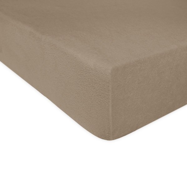 Grube Prześcieradło FROTTE 180x200 na gumkę wz. 046 kakao