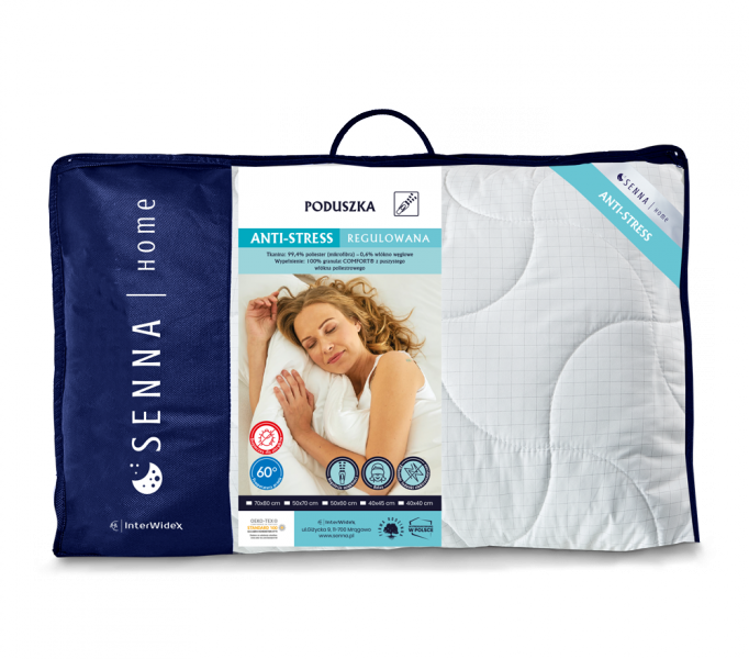 Poduszka ANTI STRESS regulowana Inter-Widex 50x60