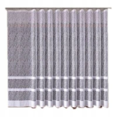 Firanka żakardowa 018352 wys. 230x150cm z taśmą