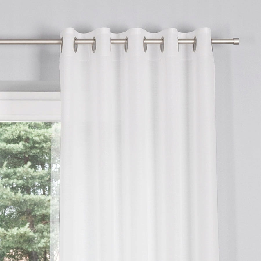 BASIC Zasłona na przelotkach, biała 220x145, do salonu/sypialni