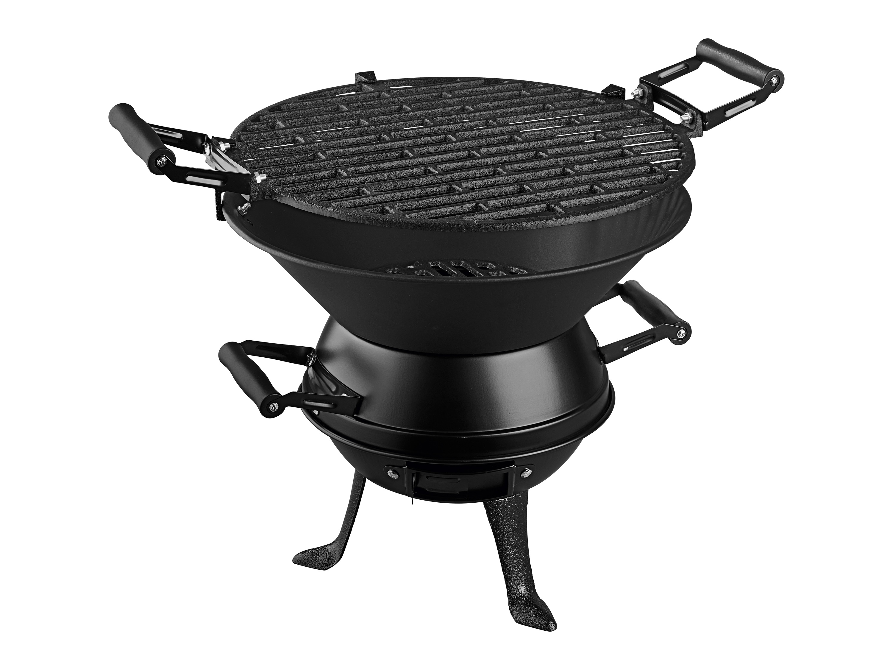 Grillmeister Grill beczułka na węgiel drzewny Kansas, Ø 35 cm
