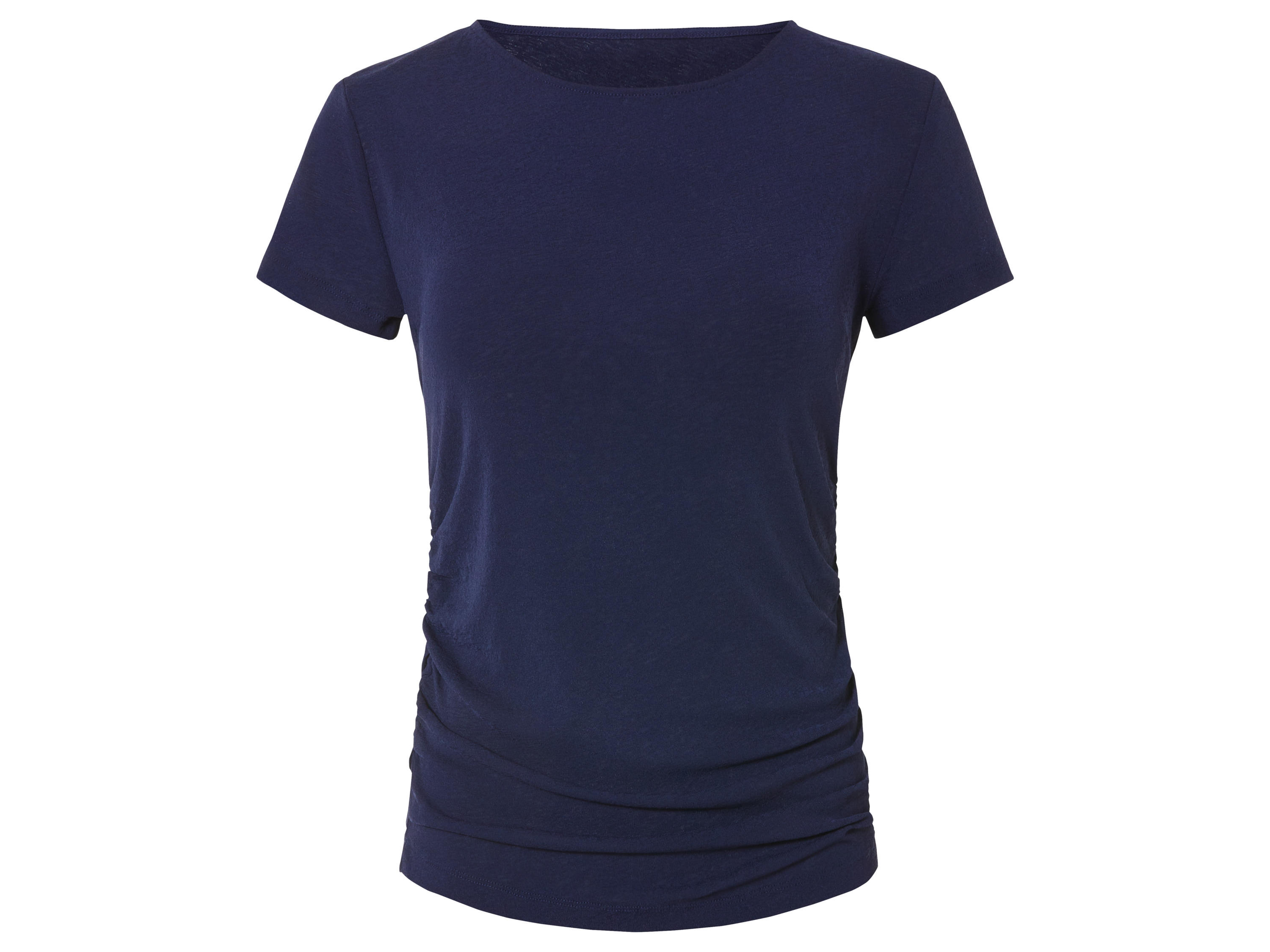 esmara T-shirt damski z tkaniny mesh Granatowy, S36/38