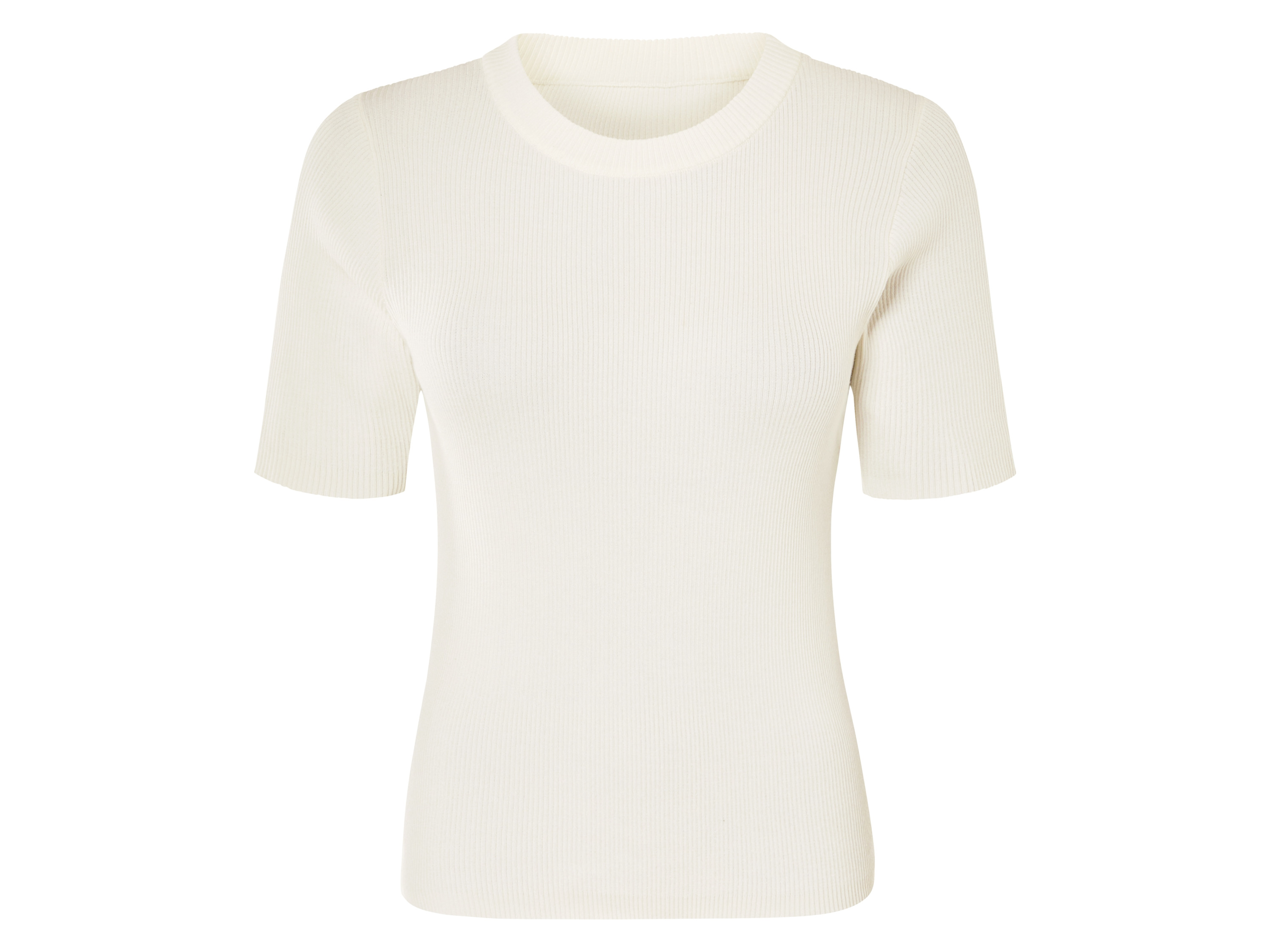 esmara T-shirt damski z bawełną Biały, M 40/42