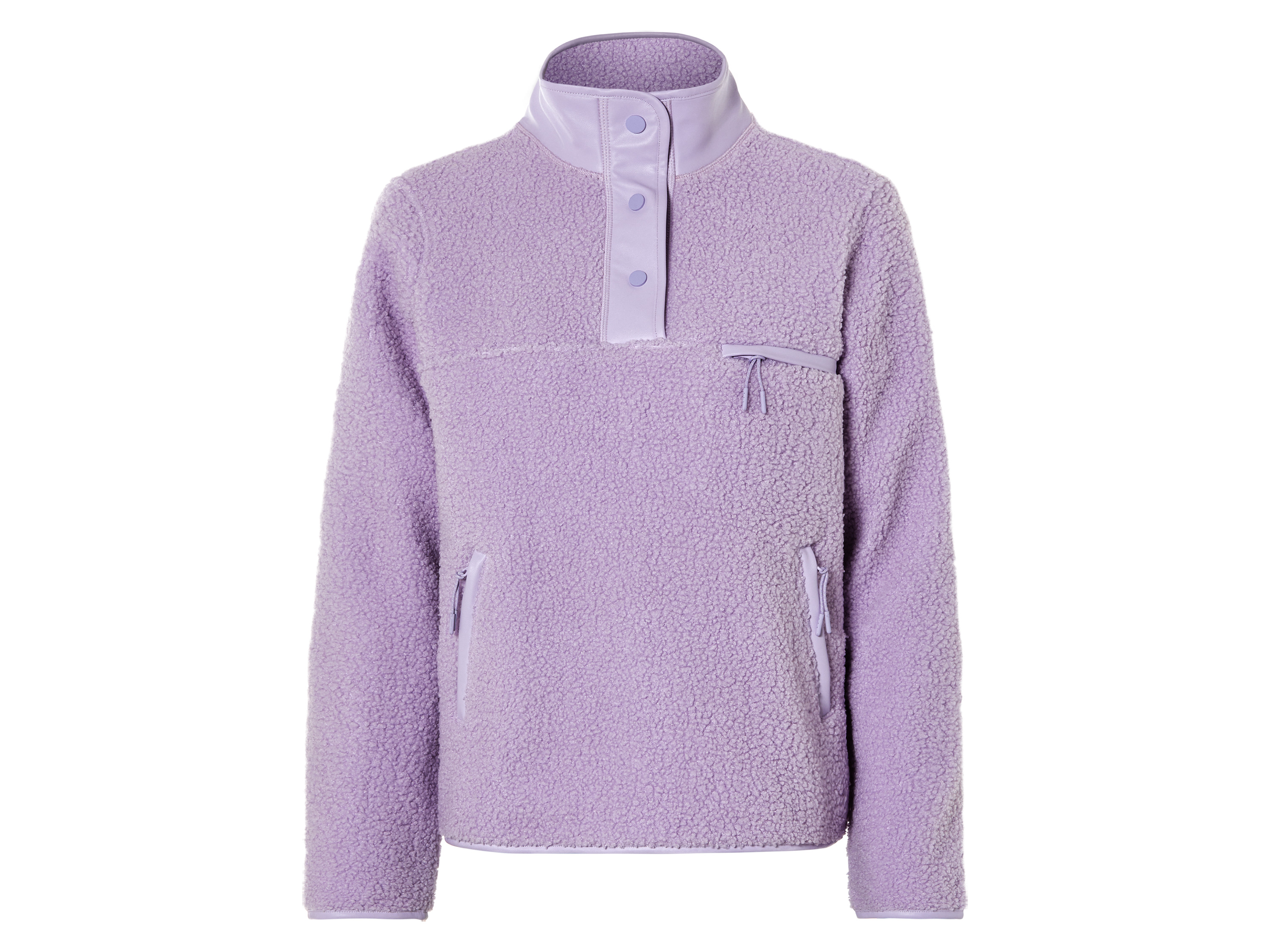 esmara Sweter damski ze stójką XS 32-34, Fioletowy