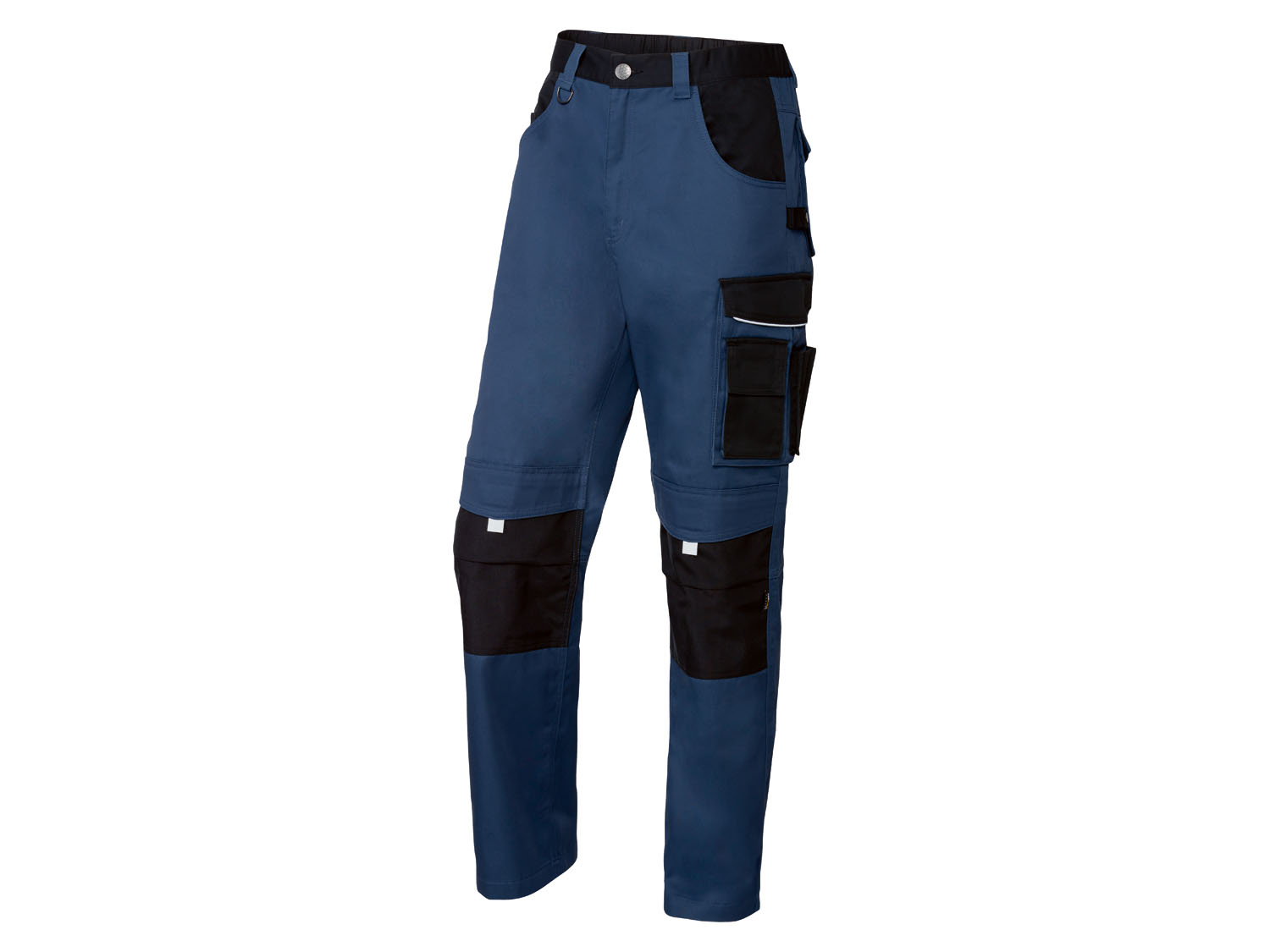 Parkside Performance Spodnie robocze męskie, 1 para 54, Niebieski/ czarny
