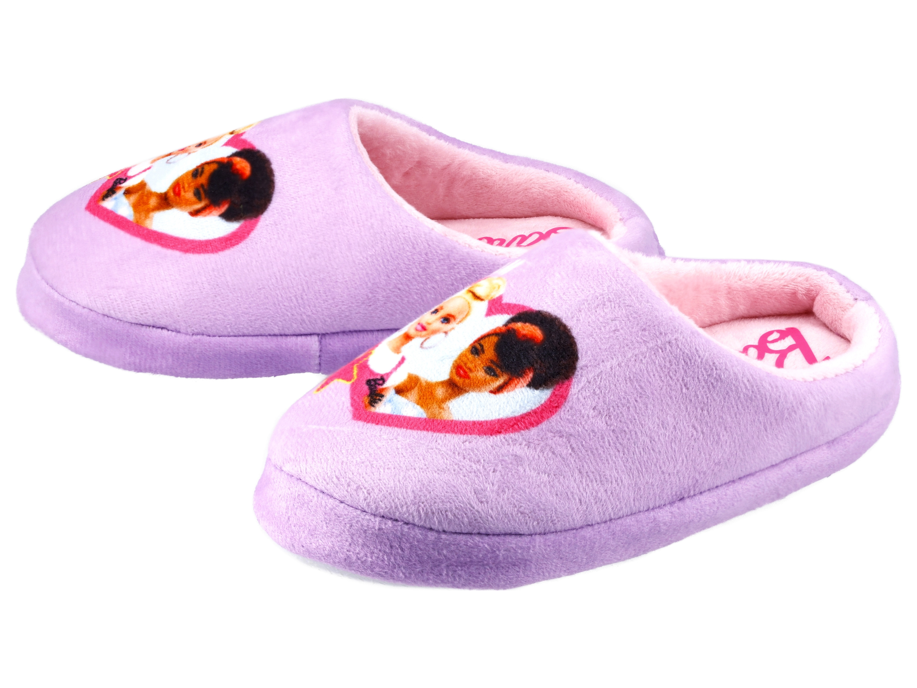 Kapcie dziecięce z kolekcji Barbie Fioletowy, 28/29