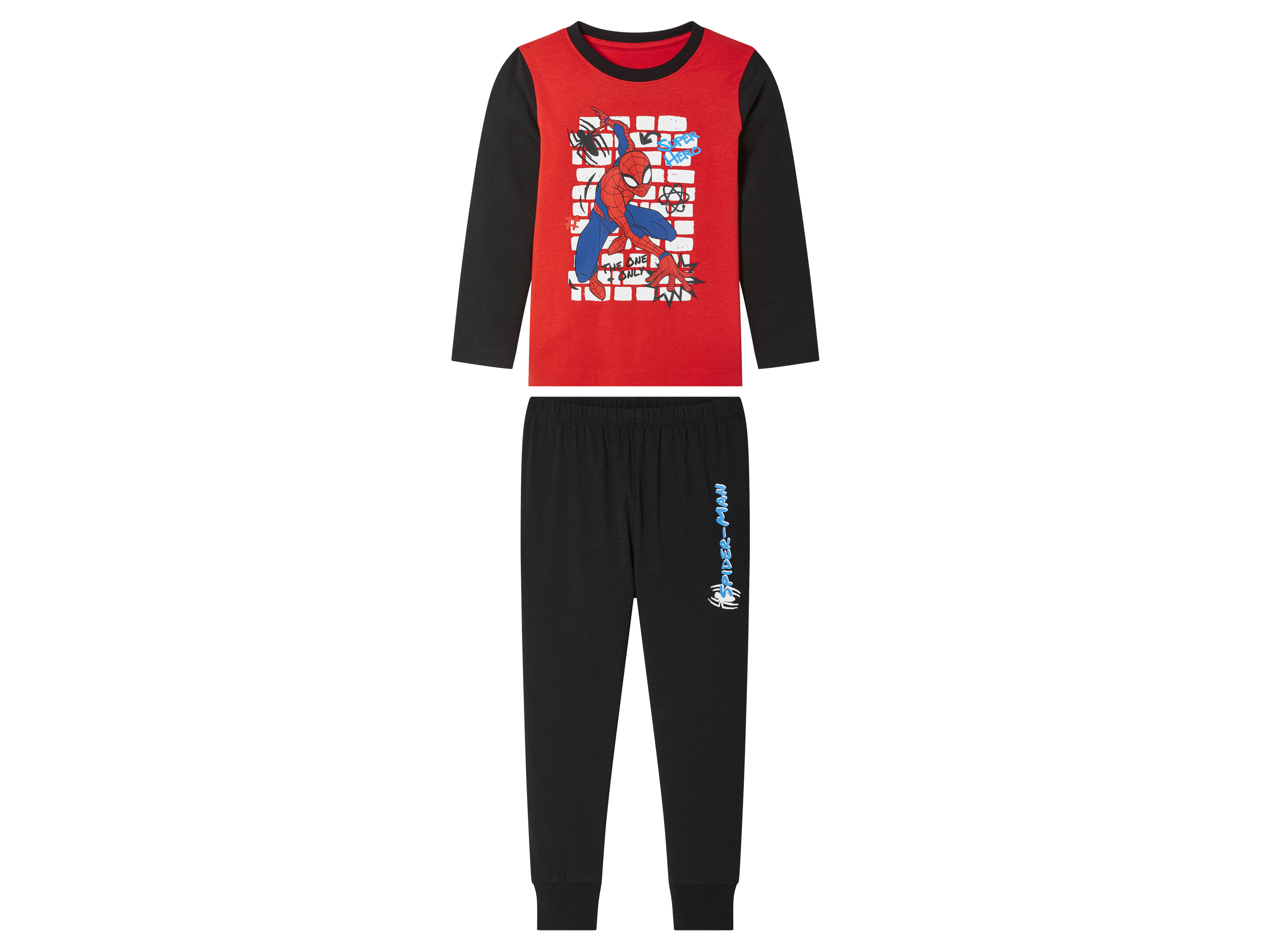 Piżama dziecięca Disney z bawełny Spiderman, 98/104