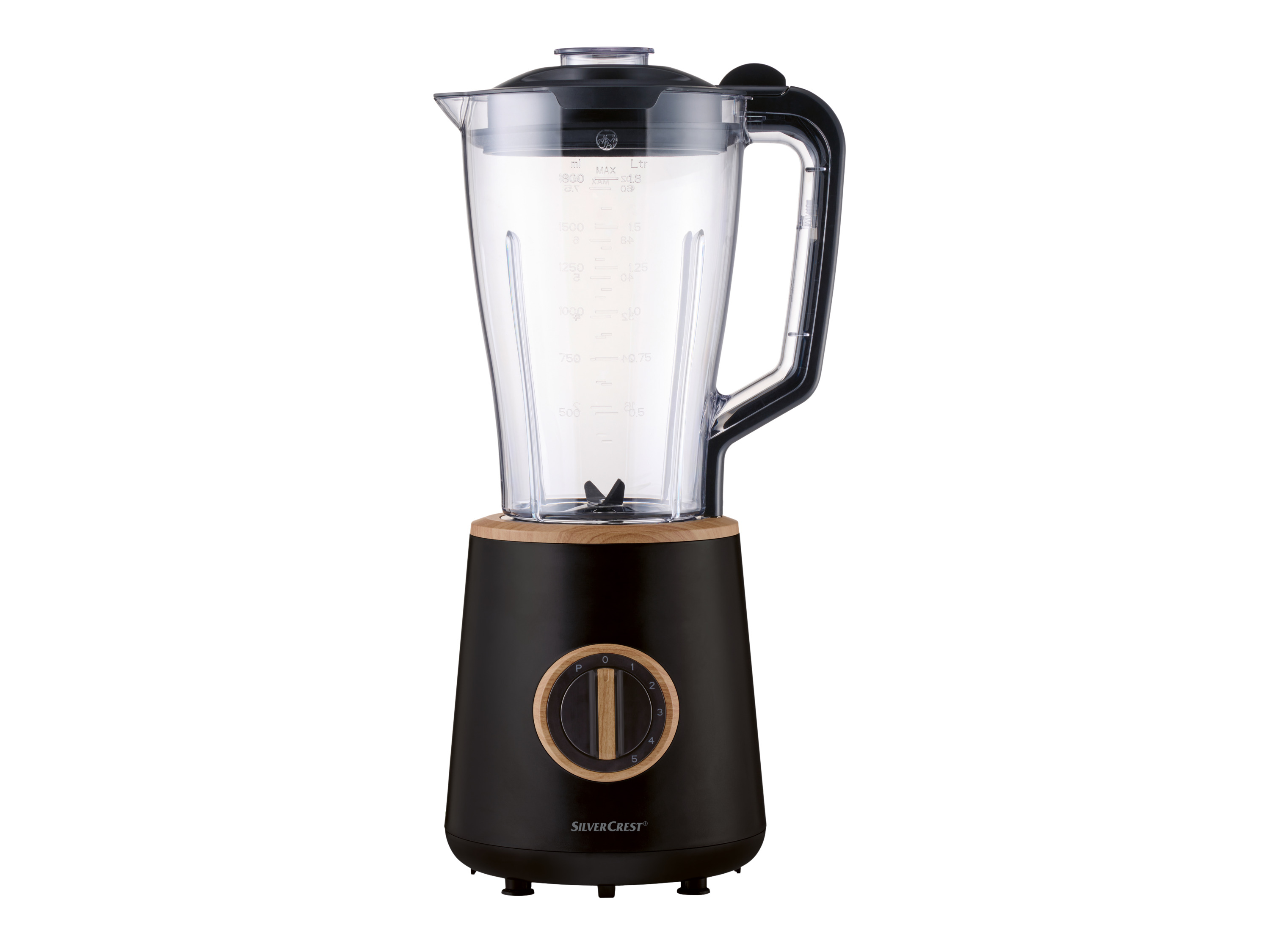 Silvercrest Kitchen Tools Blender kielichowy, 600 W Czarny
