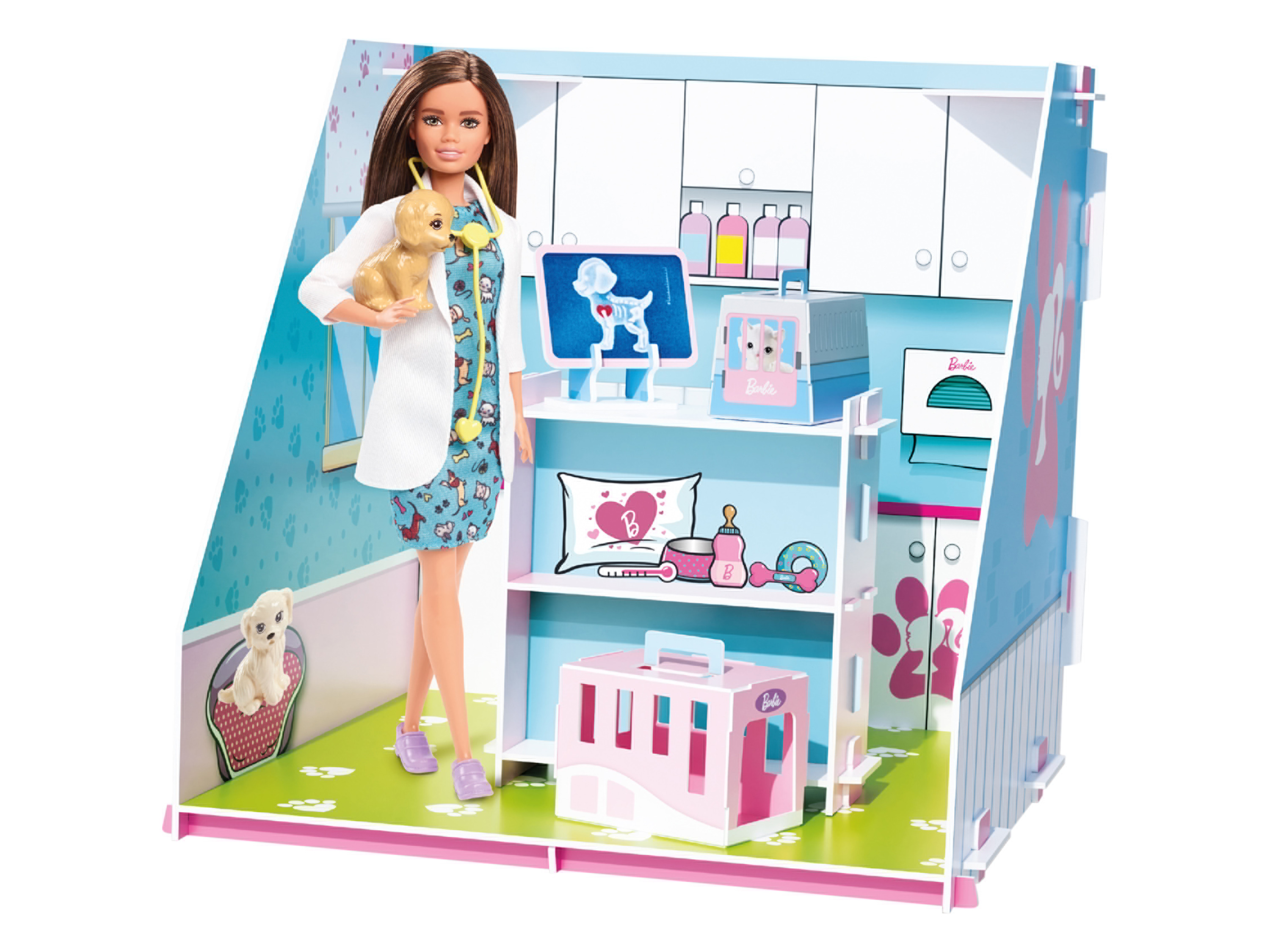 Zestaw kreatywny z kolekcji Barbie Maker Kitz Przychodnia weterynaryjna
