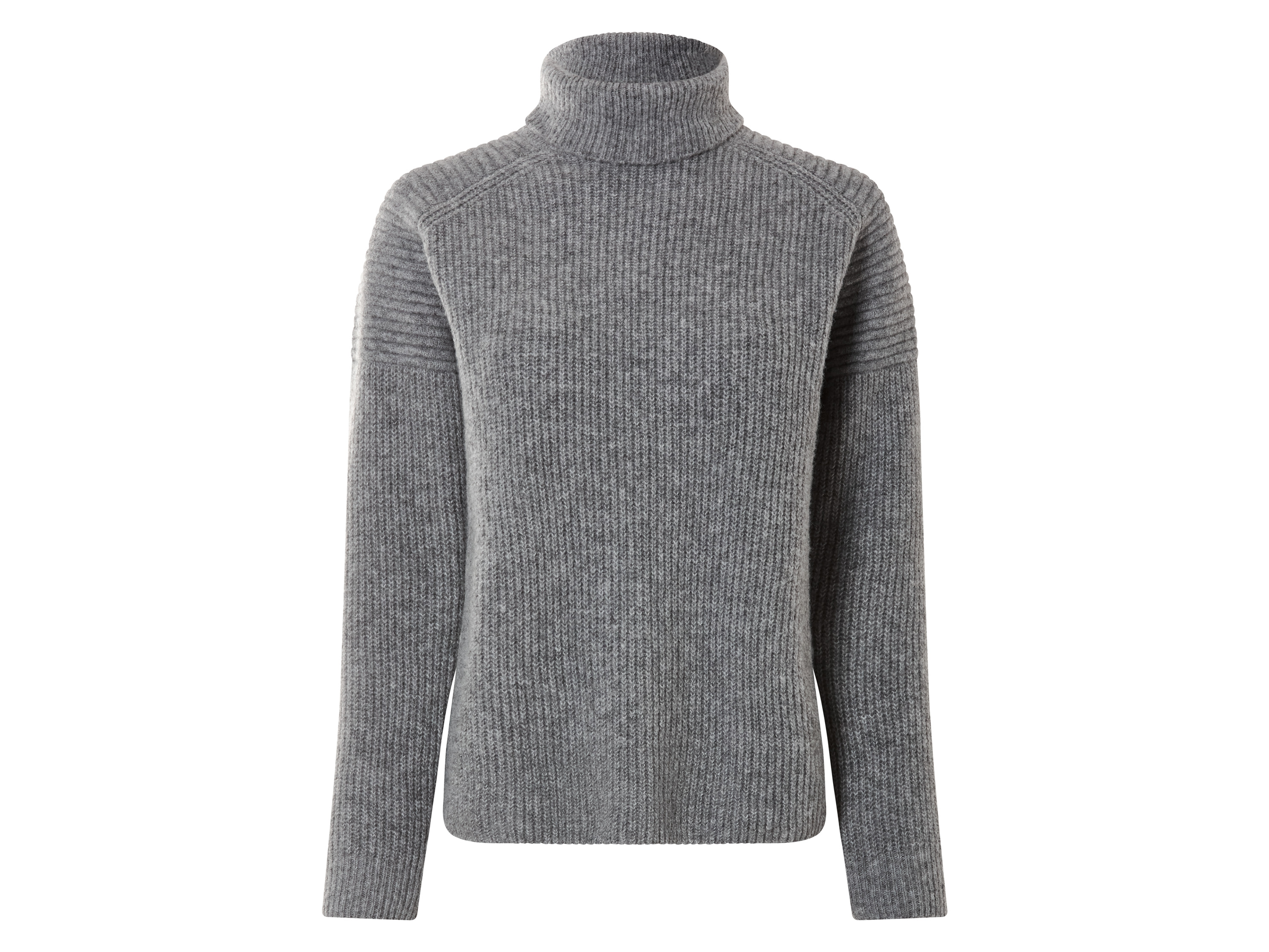 esmara Sweter damski z dodatkiem wełny XS 32/34, Szary
