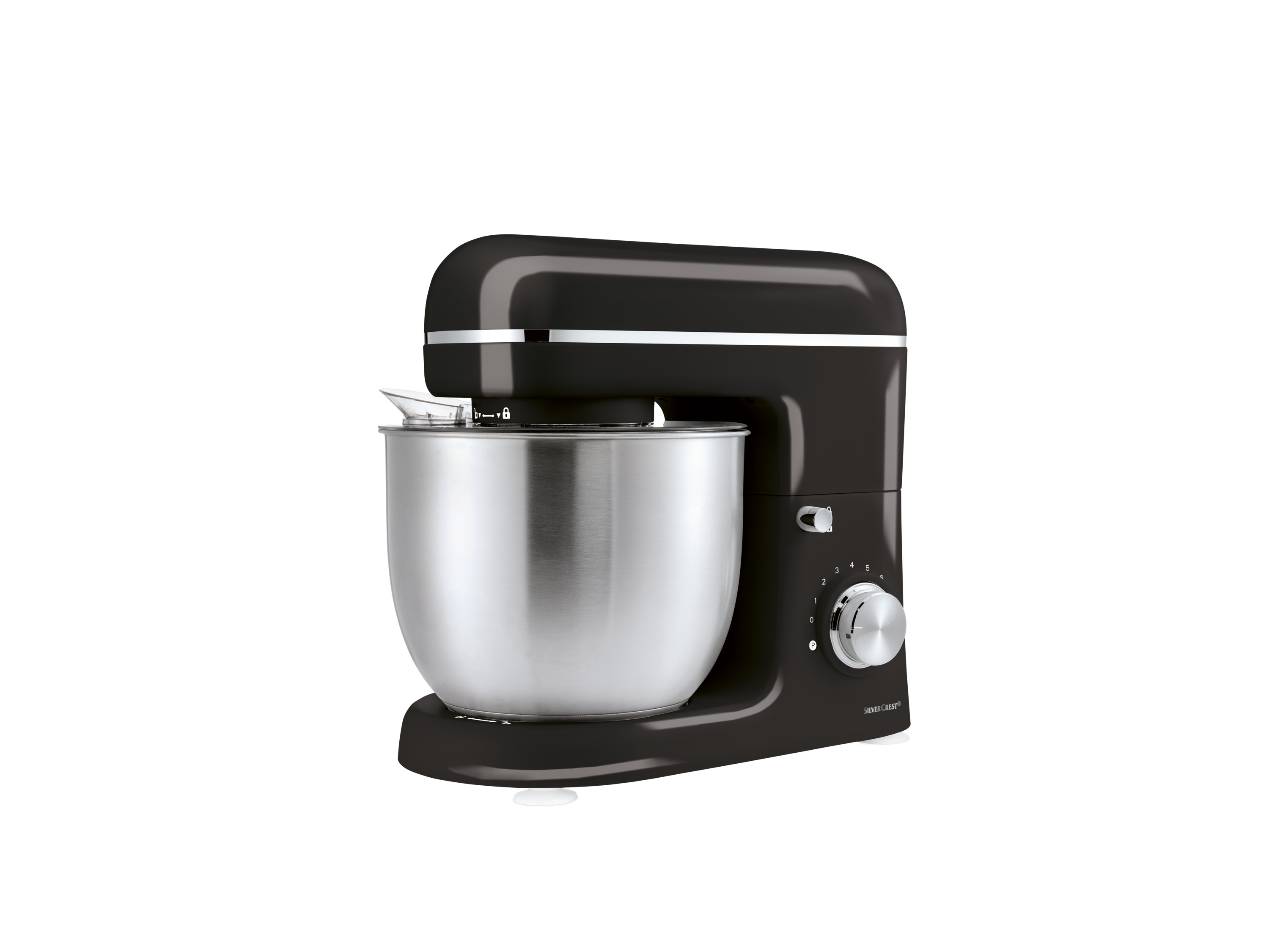Silvercrest Kitchen Tools Robot planetarny SKM 600 D4, 600 W, czarny