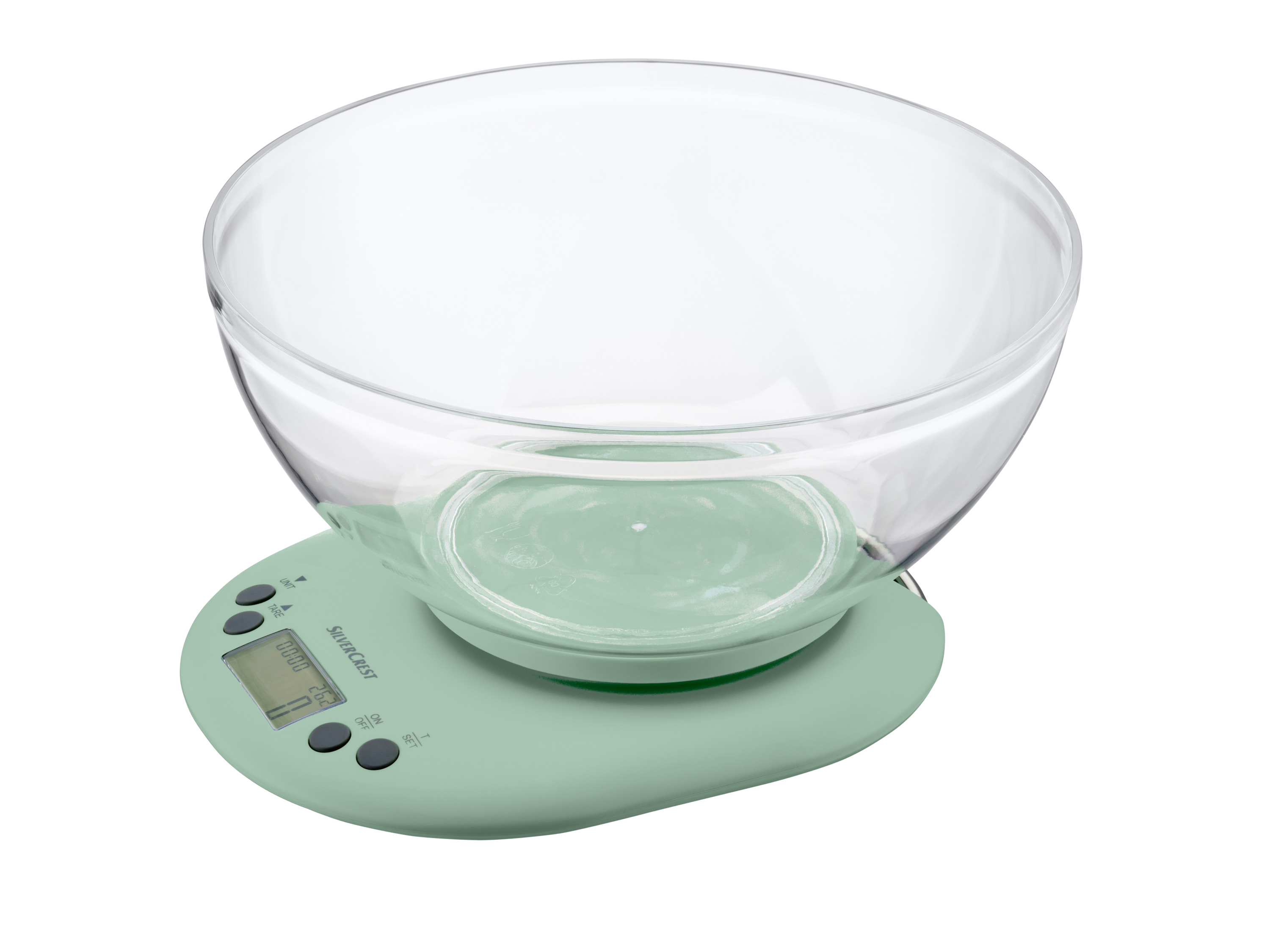 Silvercrest Kitchen Tools Waga kuchenna ze zdejmowaną misą Miętowy