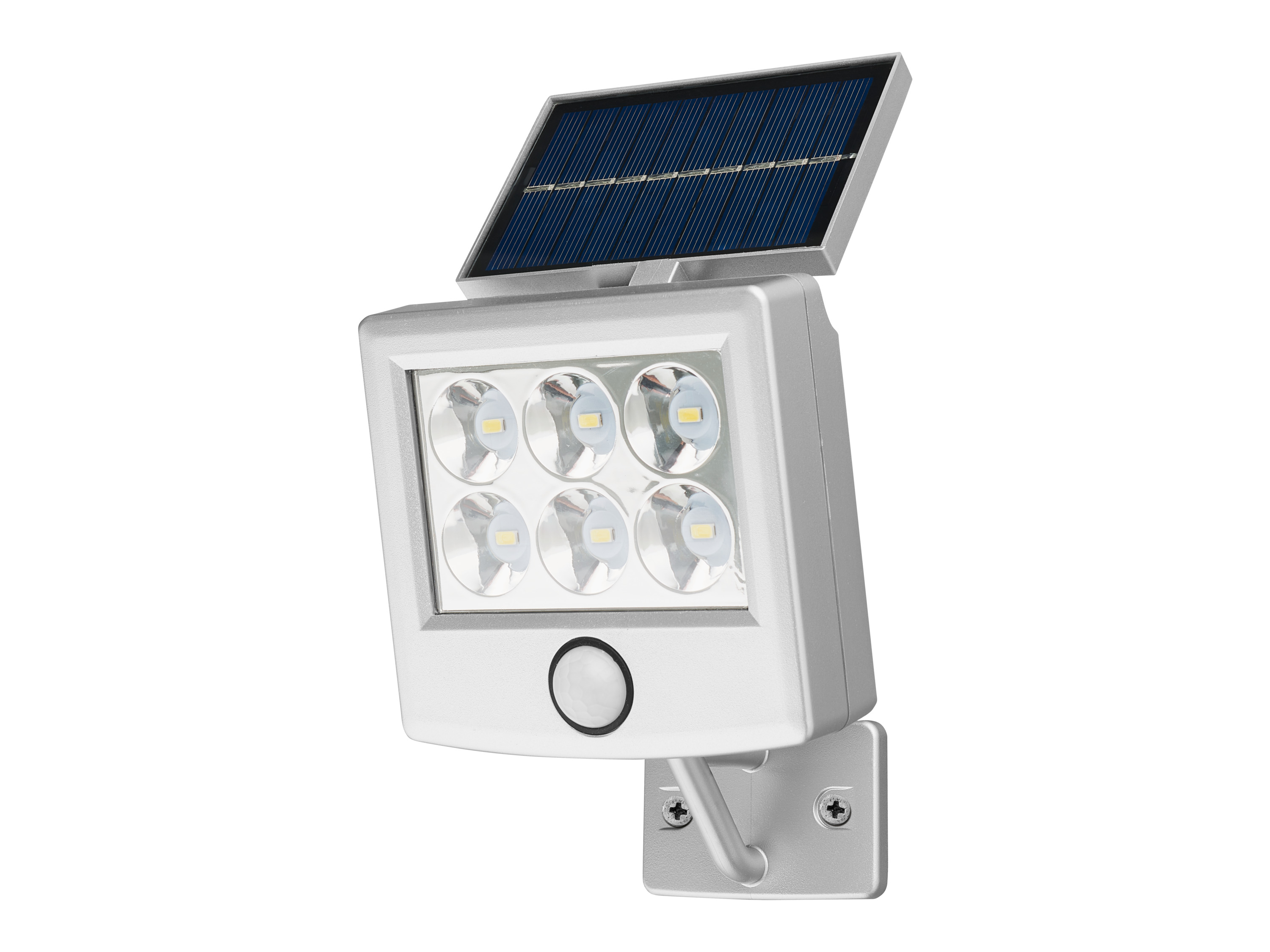 Livarno home Reflektor solarny LED z czujnikiem ruchu Zintegrowany panel solarny