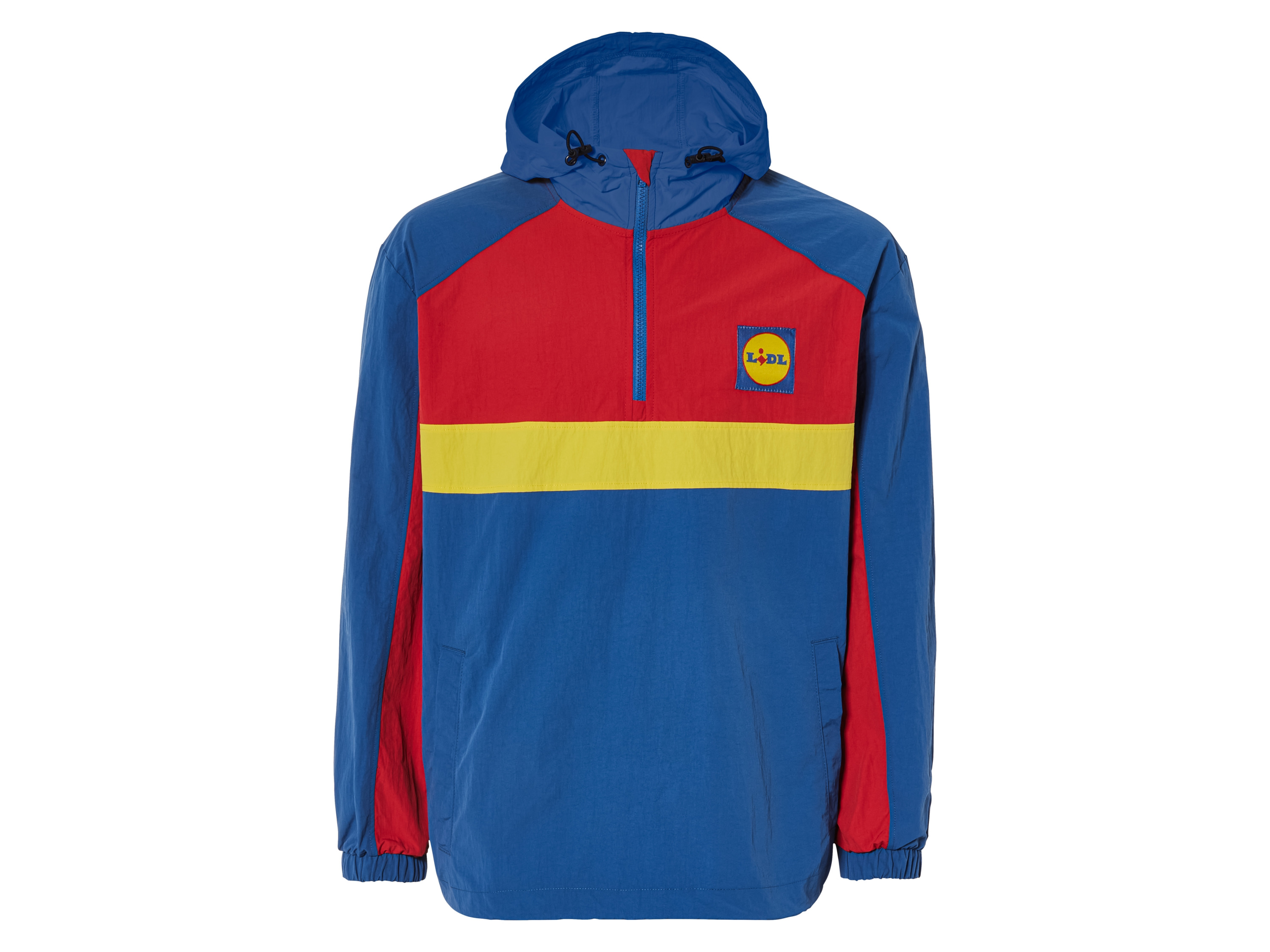 Livergy Kurtka męska Lidl S44/46, Niebieski/czerwony/żółty