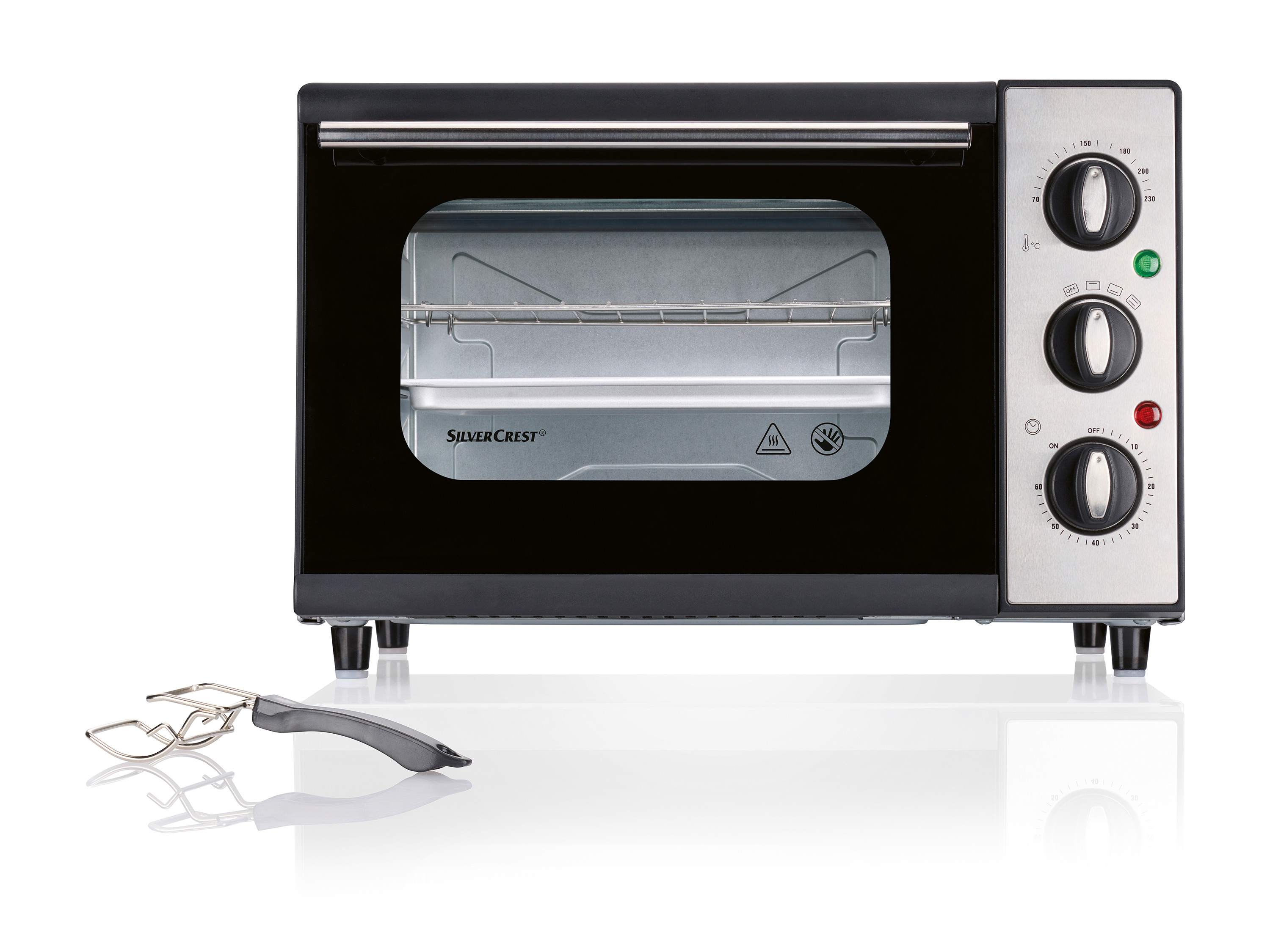 Silvercrest Kitchen Tools Piekarnik elektryczny z funkcją grilla SGB 1200 B5, 1300 W