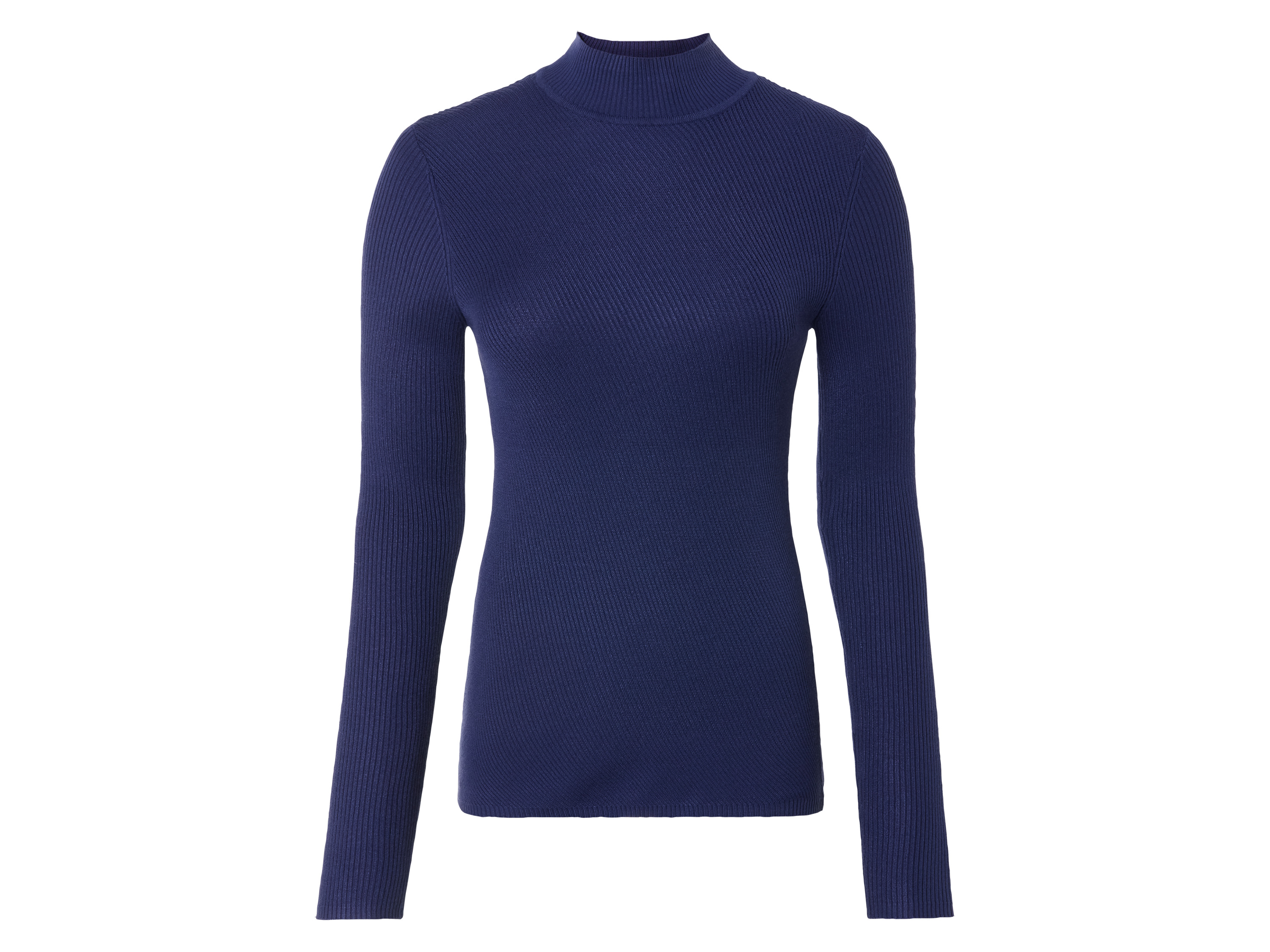esmara Sweter damski z delikatnej dzianiny XS 32/34, Ciemnoniebieski