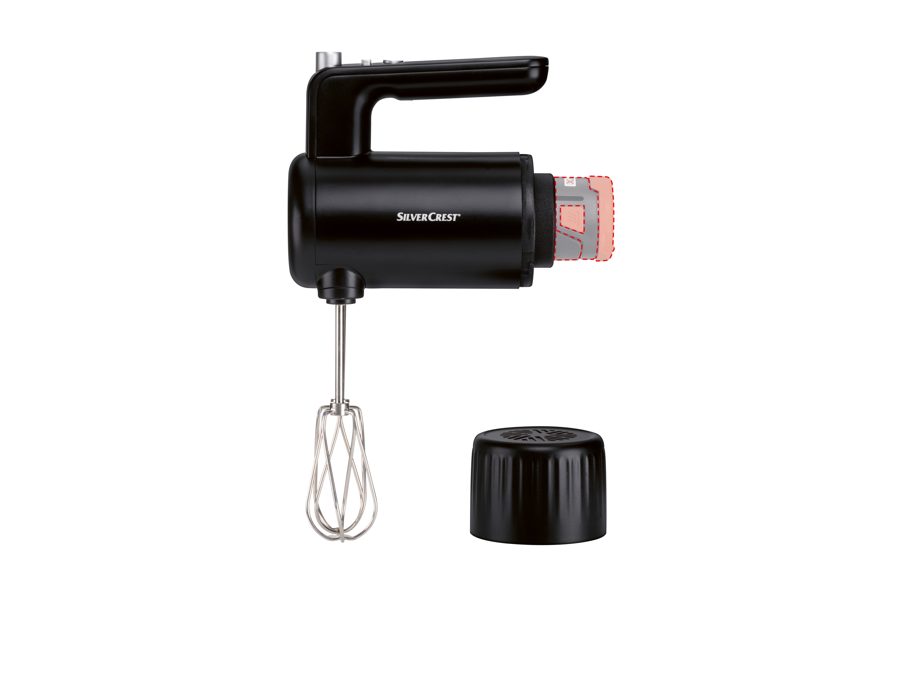 Silvercrest Kitchen Tools Akumulatorowy mikser ręczny 12 V bez akumulatora i ładowarki