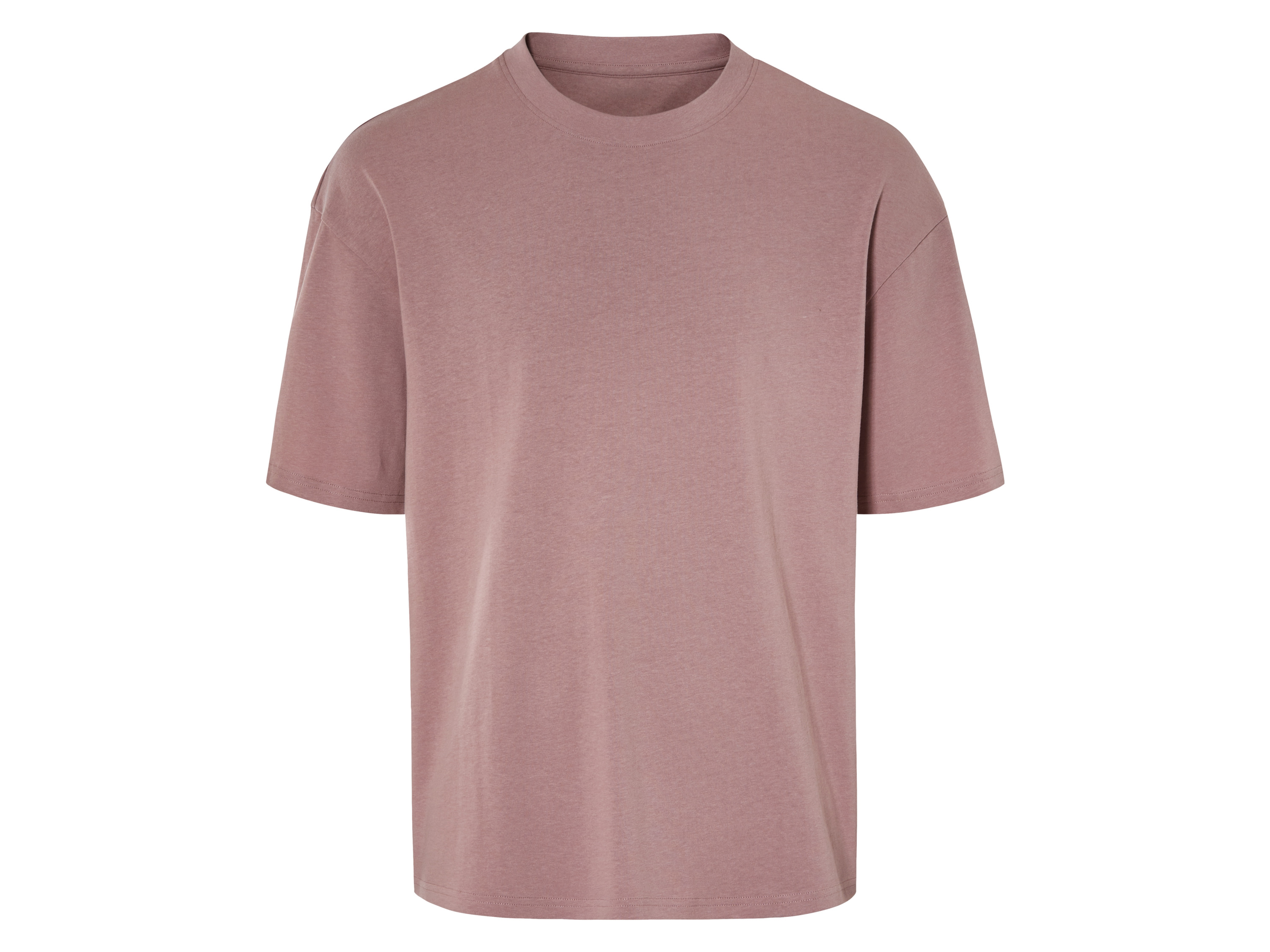 Livergy T-shirt oversize męski z bawełny Rose, L 52/54