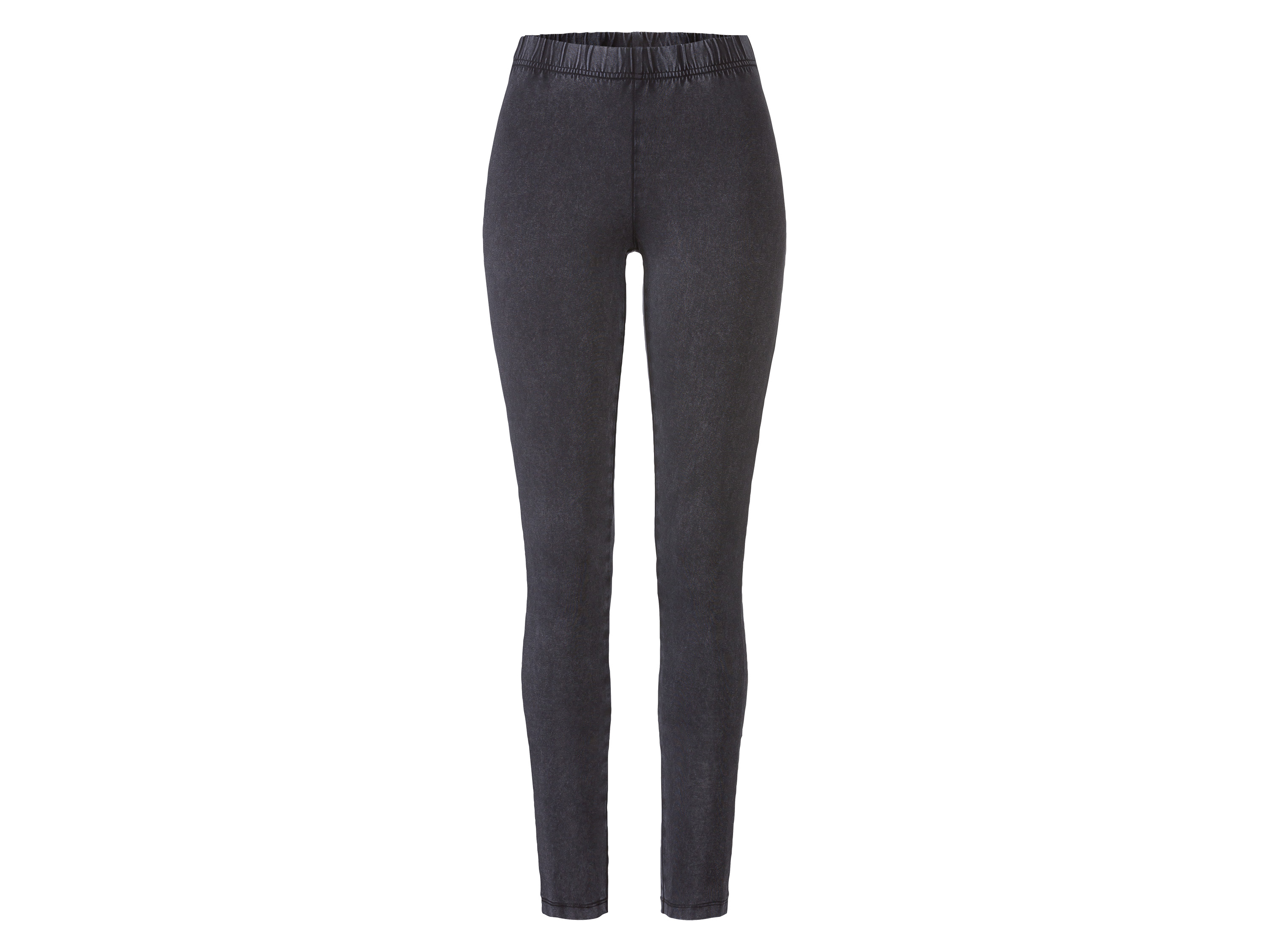 esmara Legginsy damskie o wyglądzie jeansu, z bawełną XS 32/34, Czarny