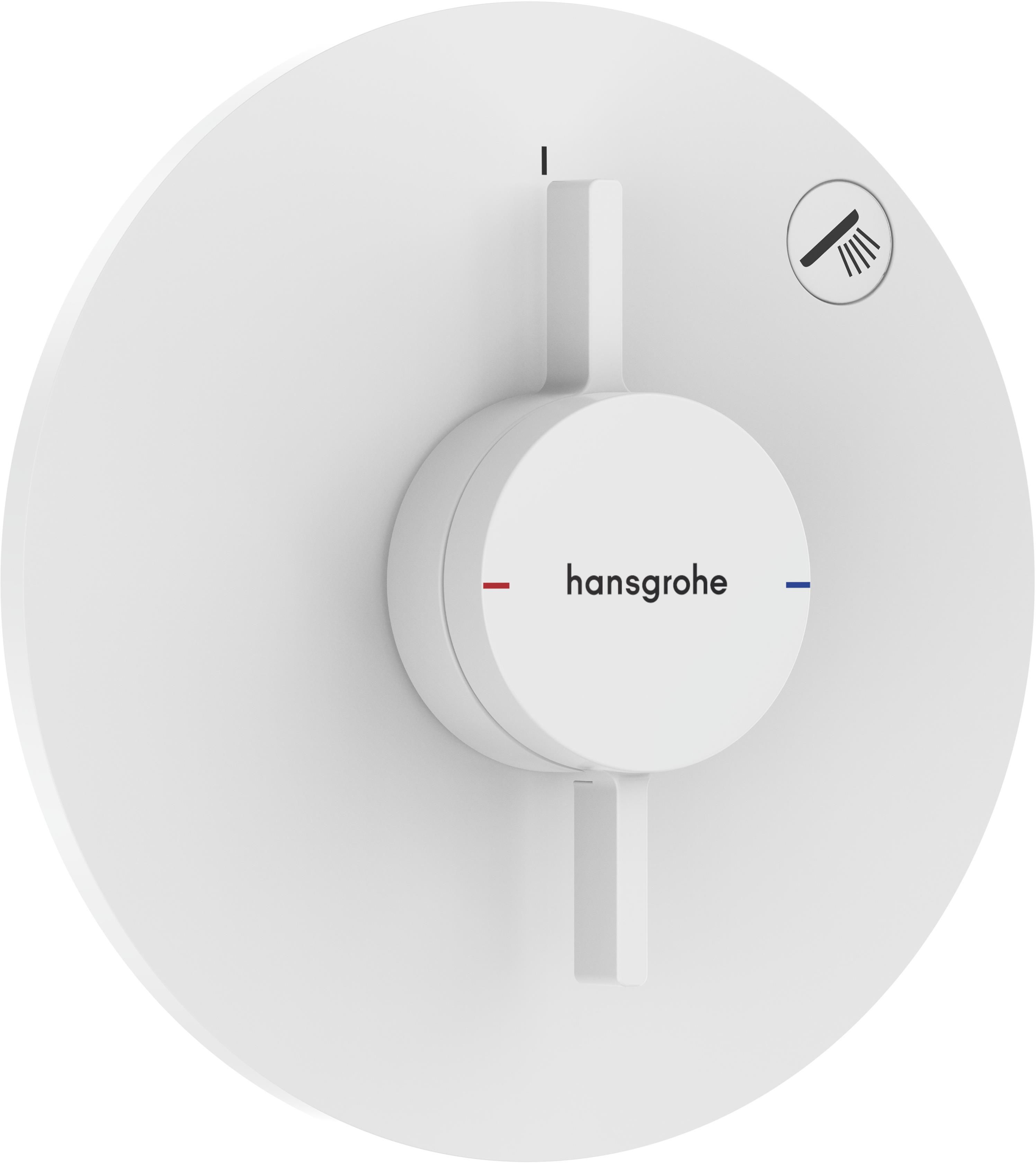 Darmowa Dostawa - Bateria prysznicowa podtynkowa biały Hansgrohe DuoTurn S 75618700