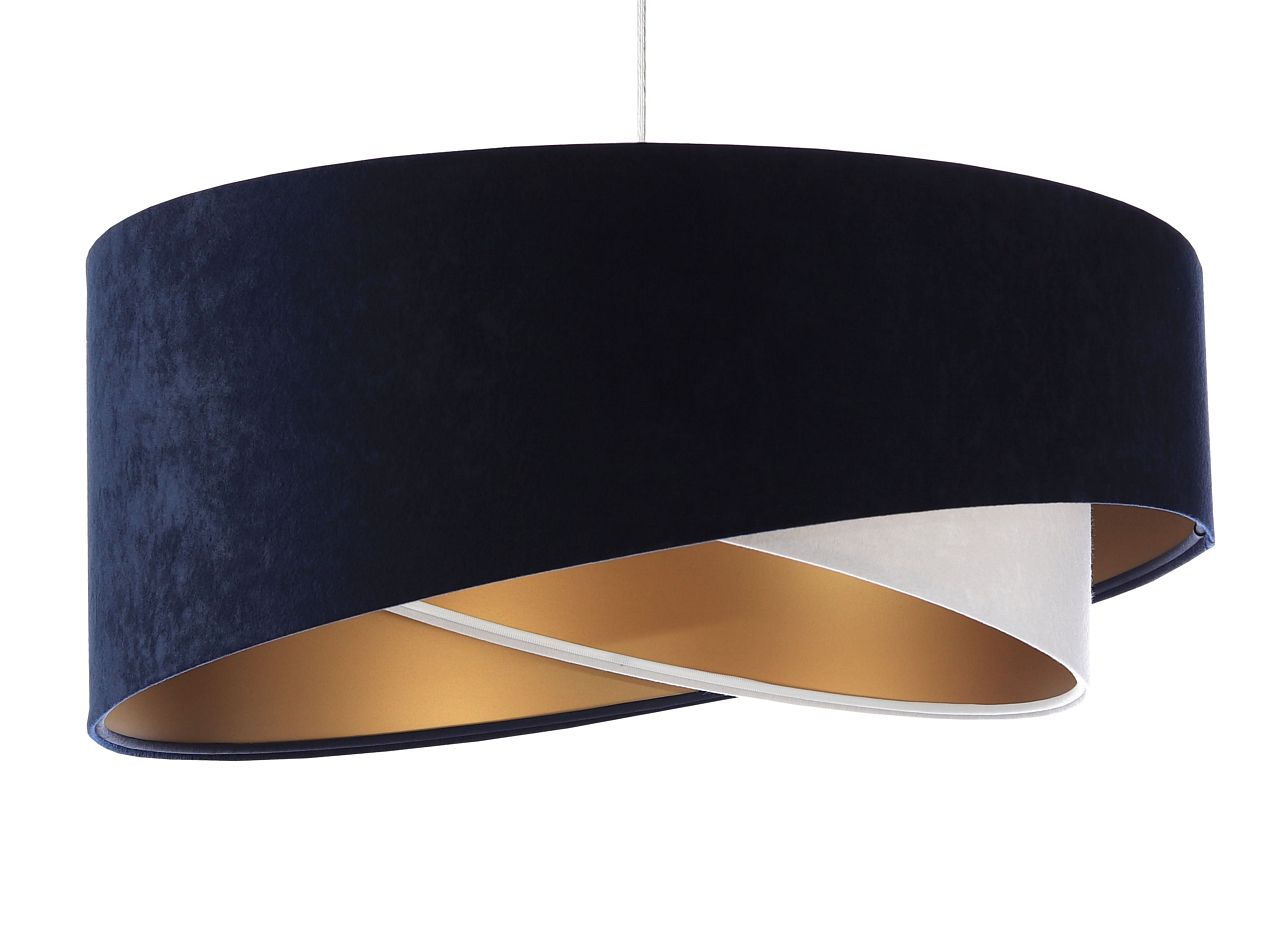 Darmowa Dostawa - Lampa wisząca 1x60 W biała-złota-granatowa BPS Koncept Galaxy 060091