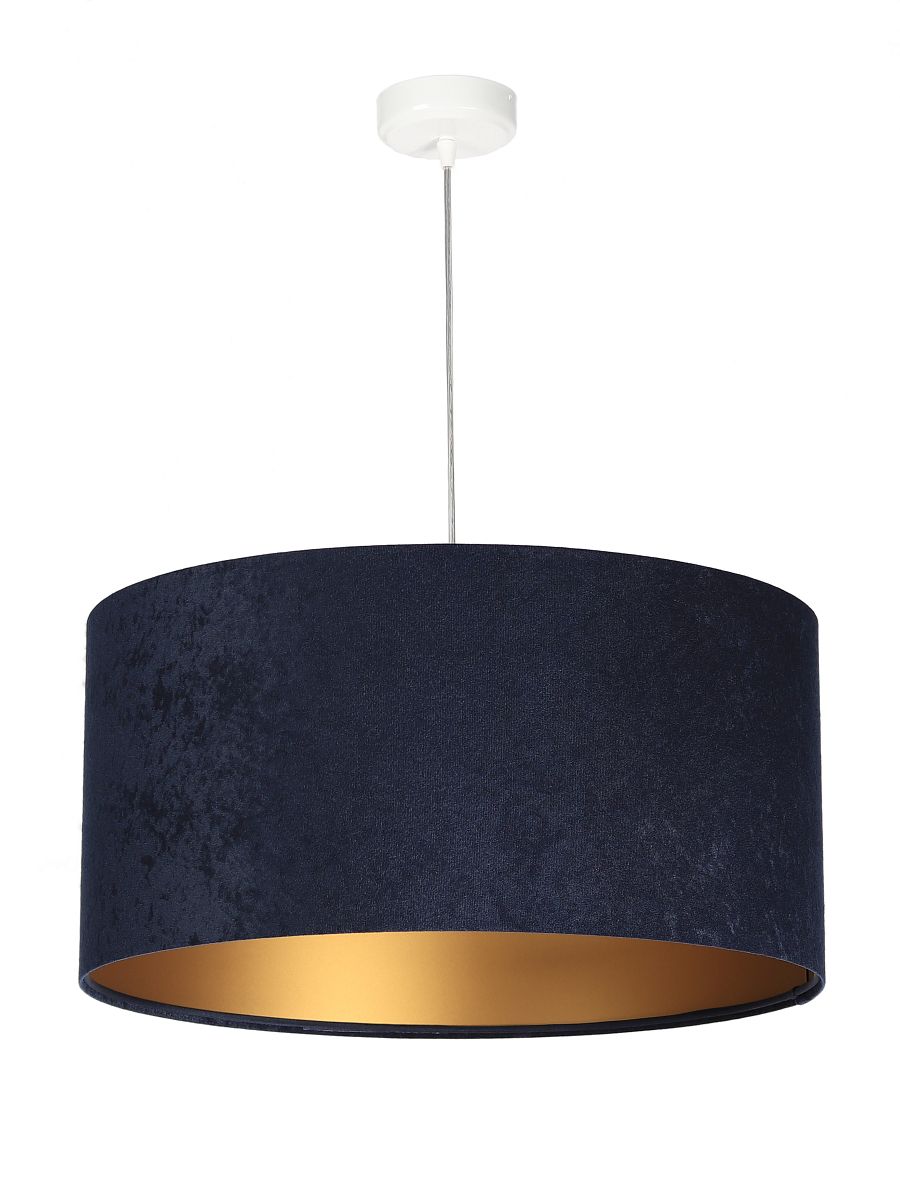 Darmowa Dostawa - Lampa wisząca 1x60 W złota-granatowa BPS Koncept Standard HomeLight 01004450