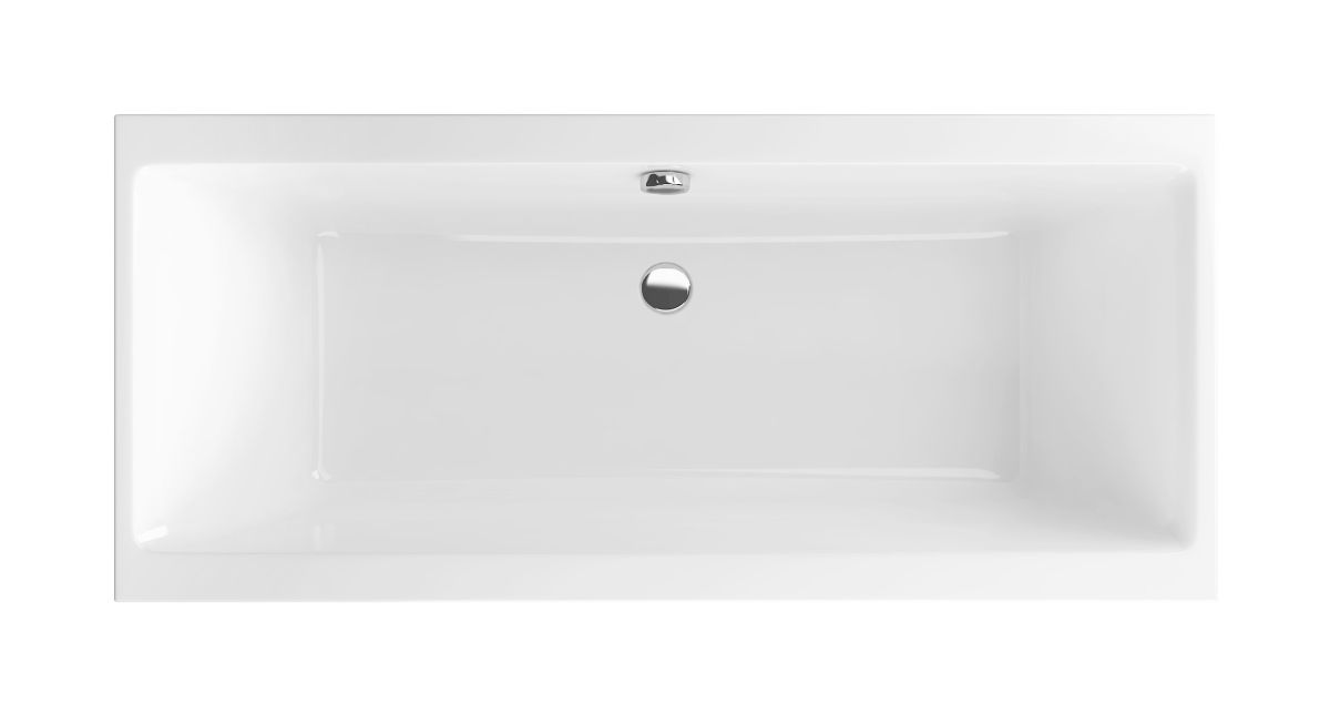 Darmowa Dostawa - Wanna prostokątna 180x80.5 cm Excellent Pryzmat WAEXPRY18WHS
