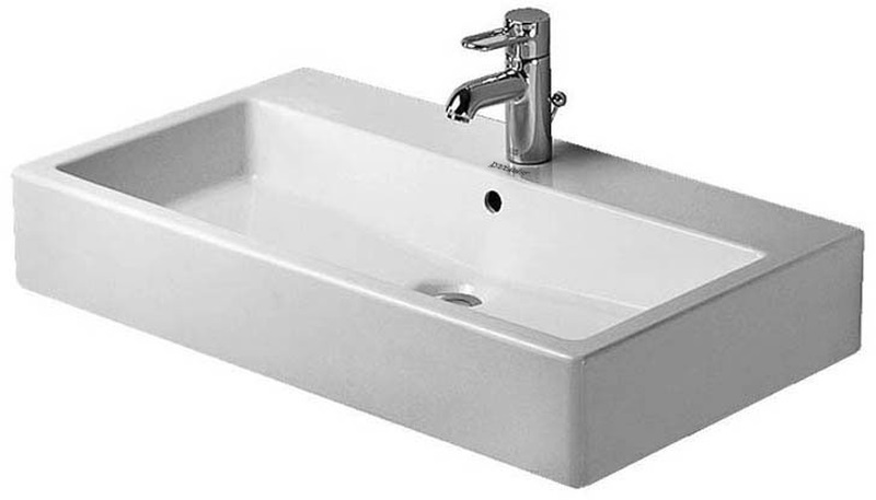 Darmowa Dostawa - Umywalka 70x47 cm prostokątna ścienna-meblowa biała Duravit Vero 04547000271