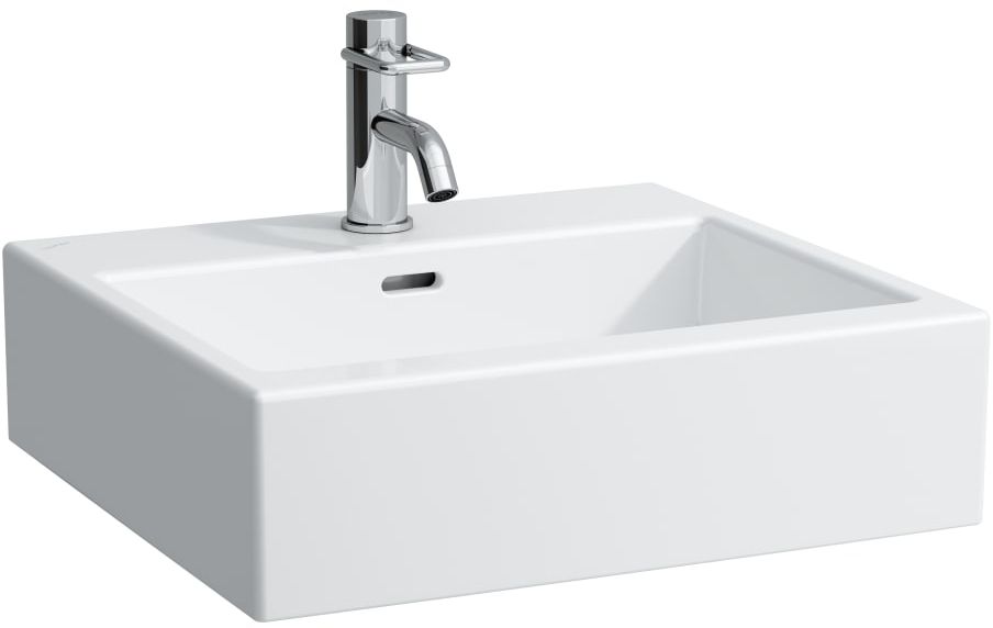 Darmowa Dostawa - Umywalka 50x46 cm prostokątna ścienna-meblowa biała Laufen Living City H8174310001091