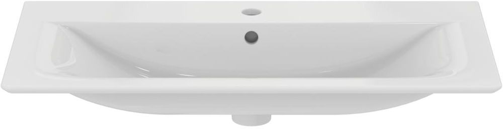 Darmowa Dostawa - Umywalka 84x46 cm prostokątna ścienna-meblowa biała Ideal Standard Connect Air E027901