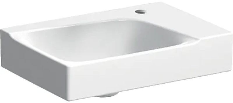 Darmowa Dostawa - Umywalka 40x28 cm prostokątna ścienna-meblowa biała Geberit Xeno2 500529011