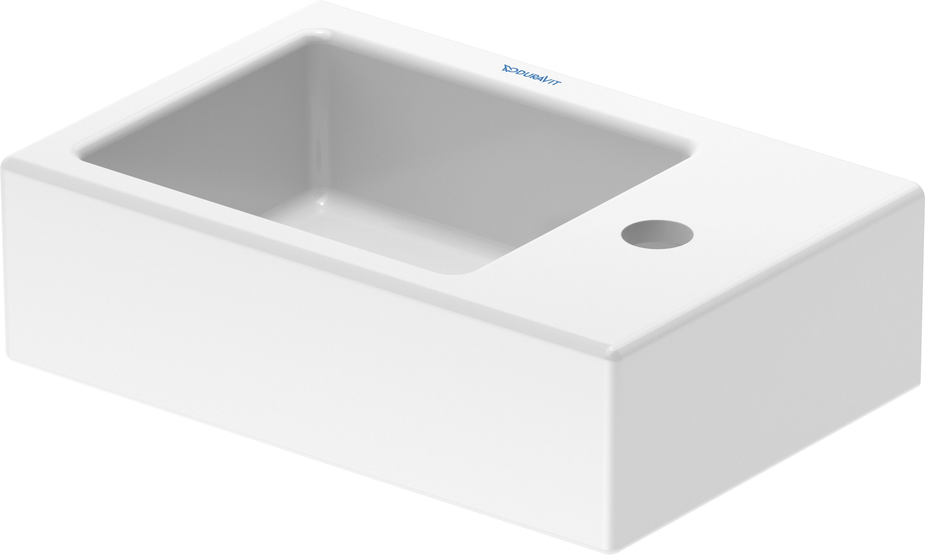 Darmowa Dostawa - Umywalka 38x25 cm prostokątna ścienna-meblowa biała Duravit Vero Air 0724380000